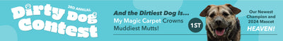 And the Dirtiest Dog Is...My Magic Carpet Crowns Muddiest Mutts!