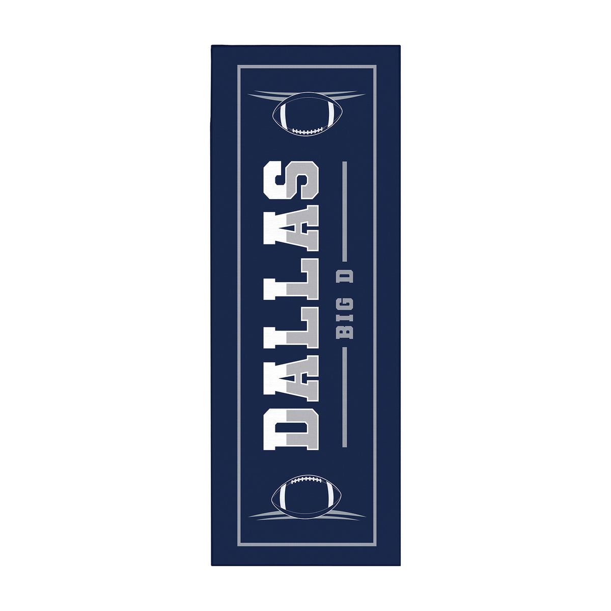 Dallas Football Machine Washable Rug