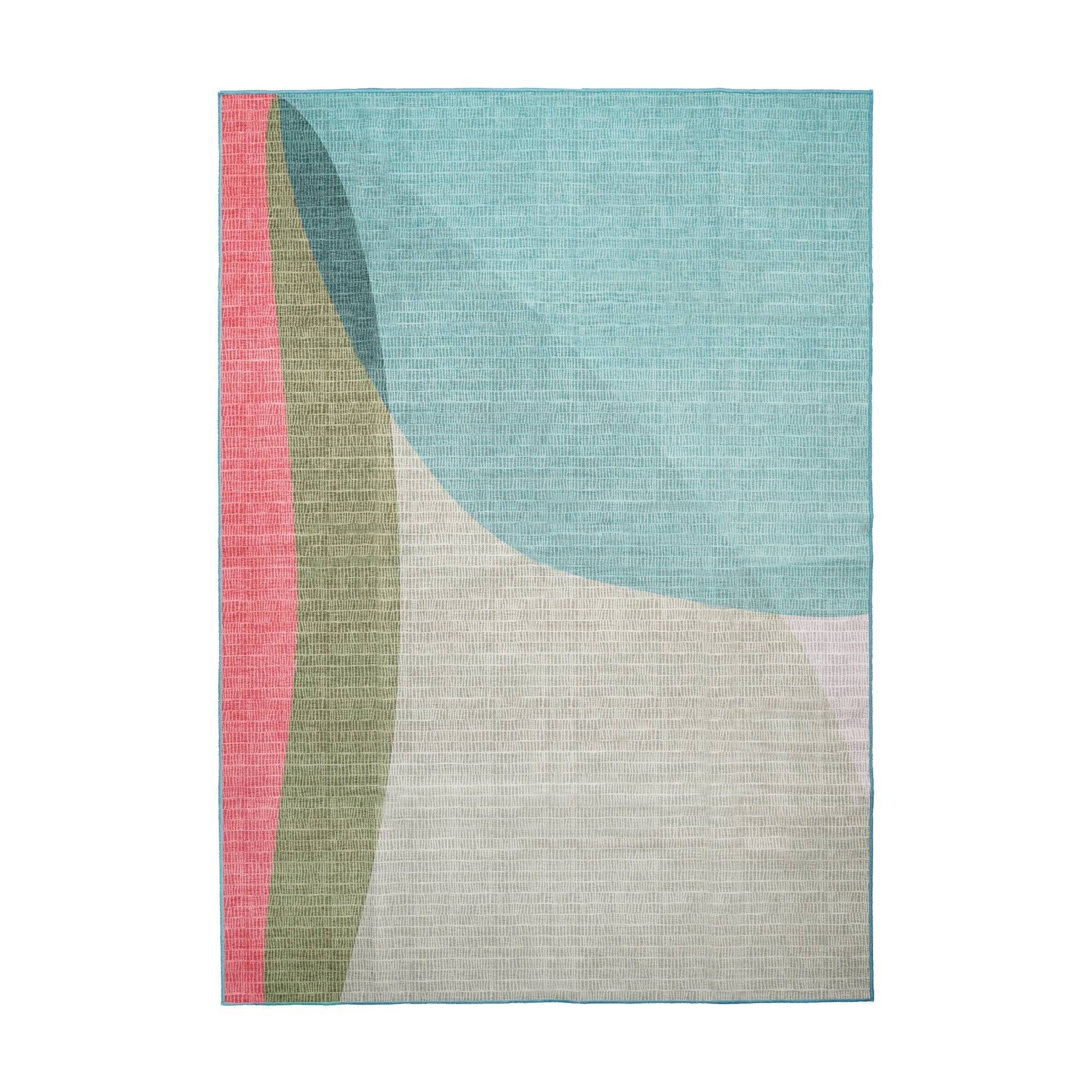 Cove Green Bathroom Washble Rug
