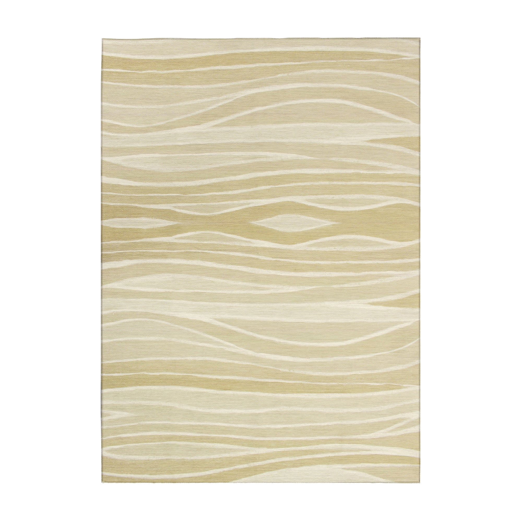 Waves Natural Washable Rug