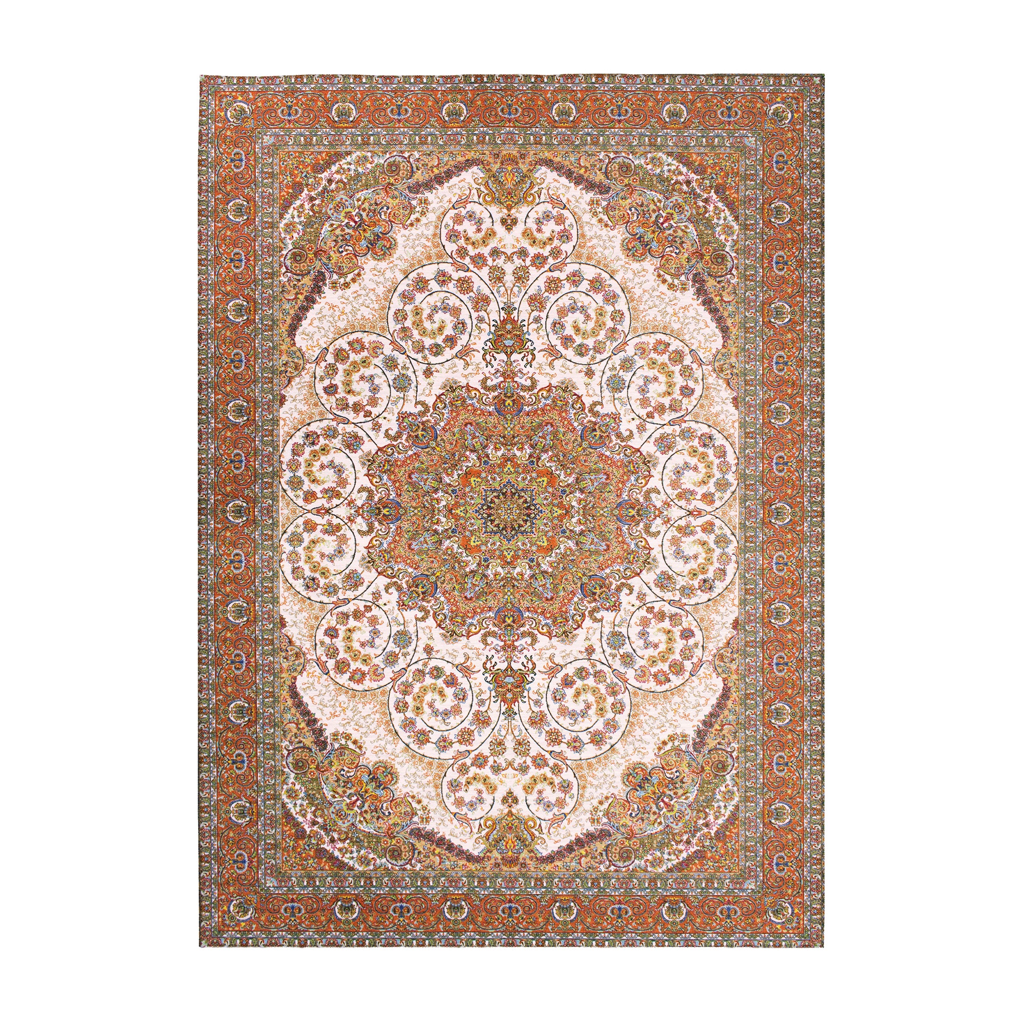 Zahara Amber Washable Rug