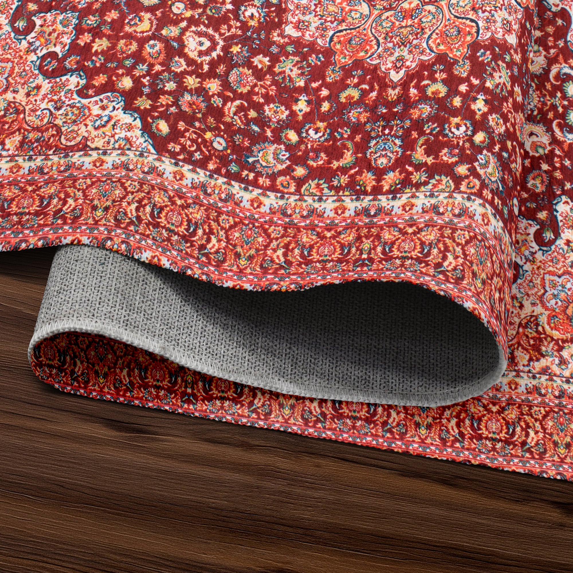 Kenya Ruby Washable Rug