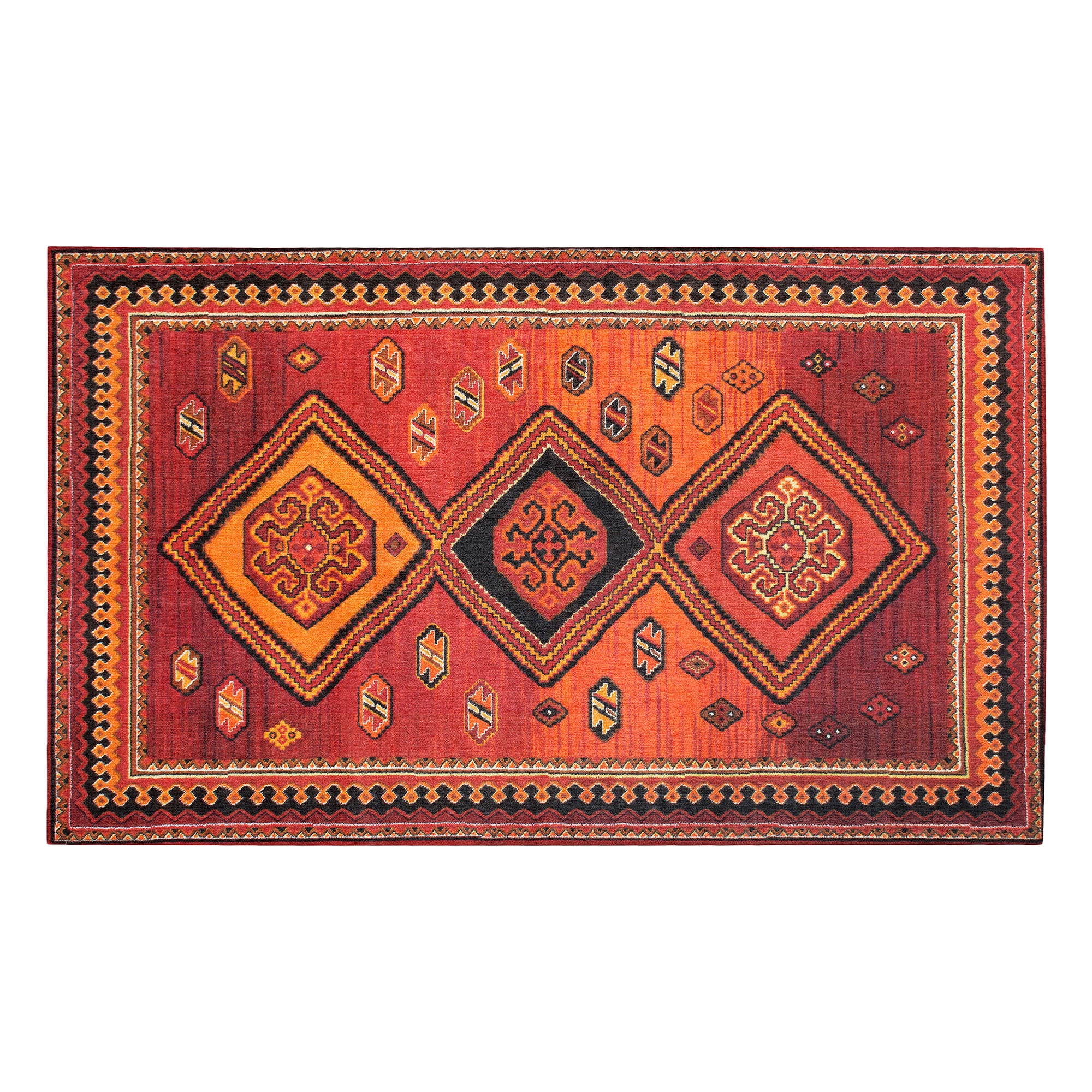 Phoenix Kilim Garnet Washable Rug
