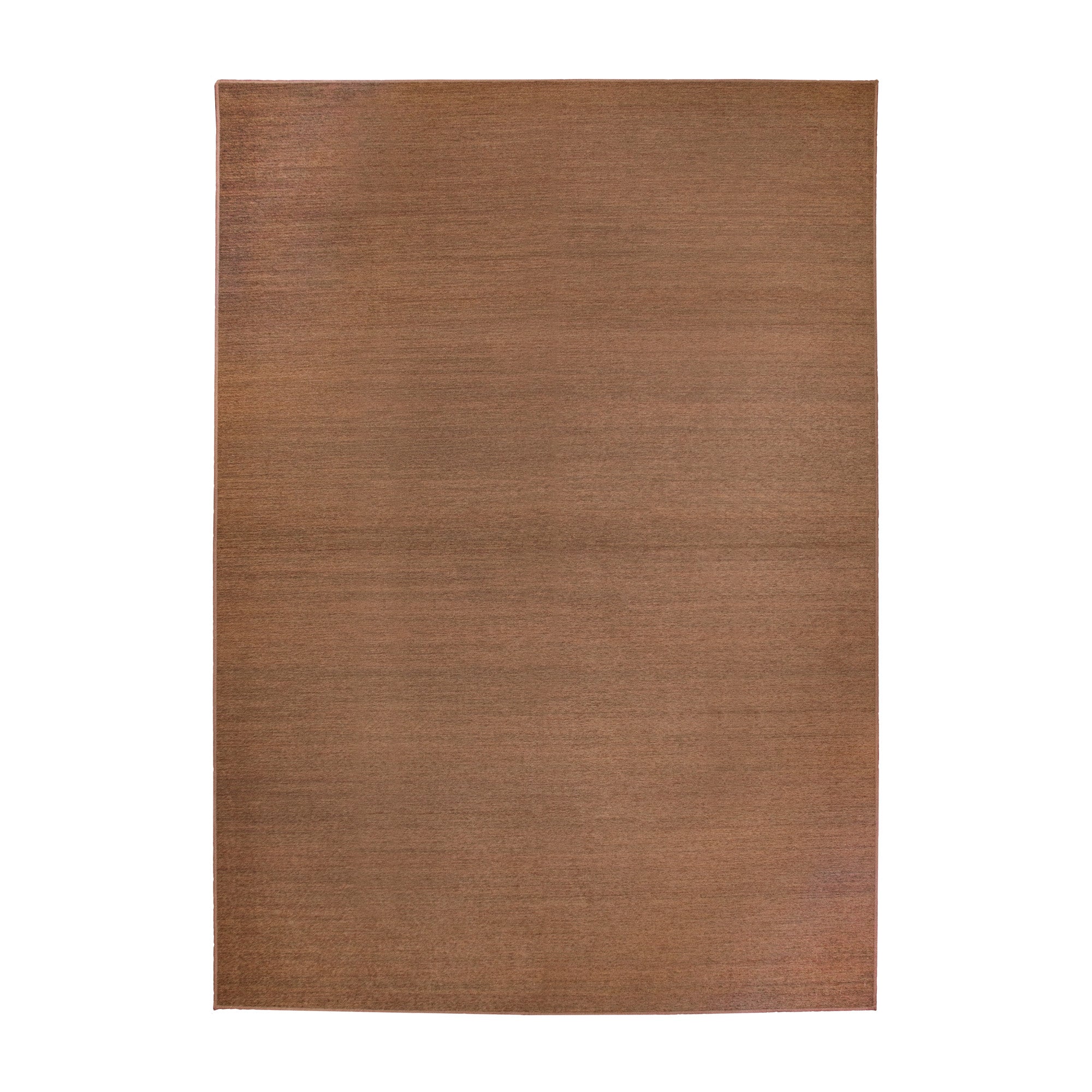 Solid Espresso Dining Room Washable Rug