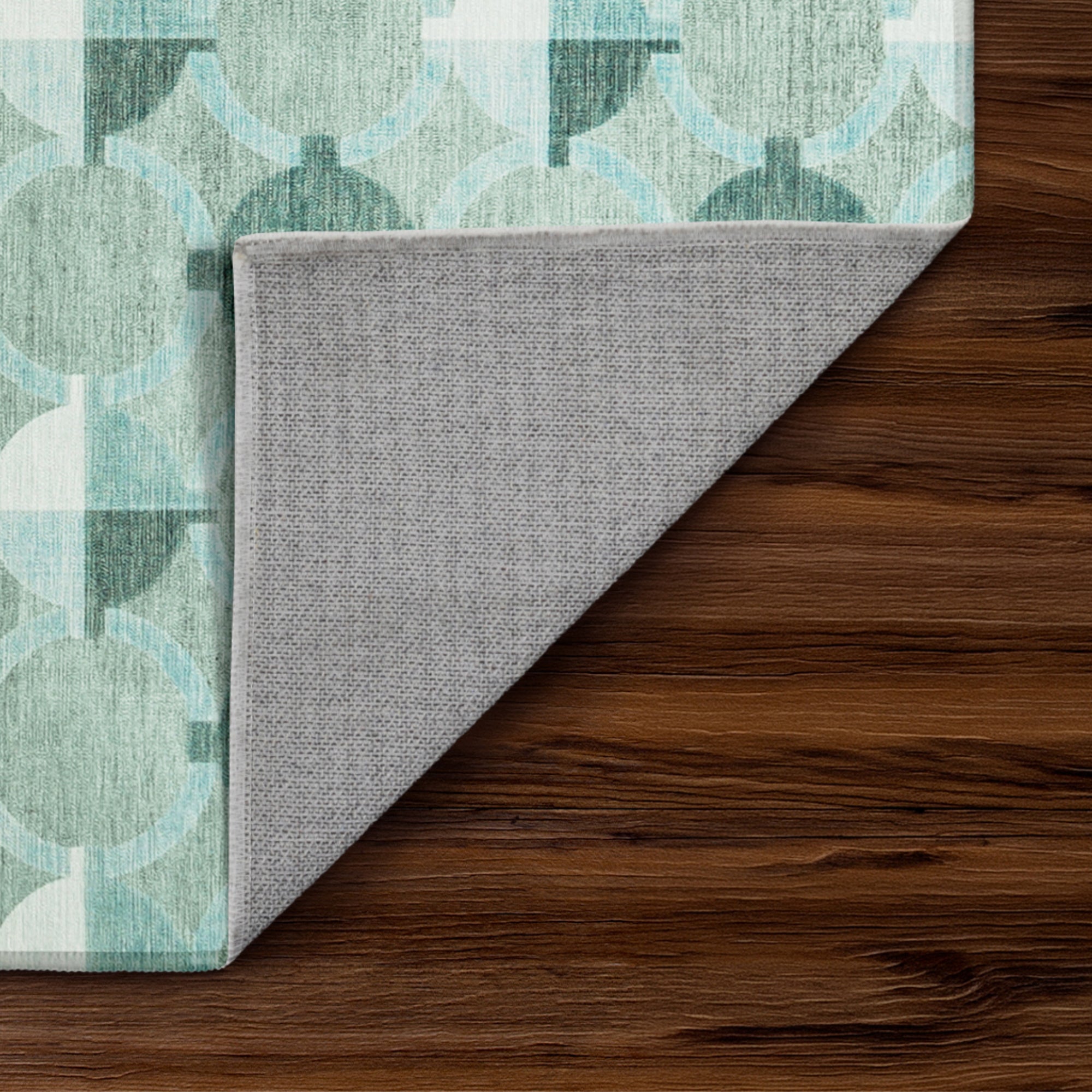 Dula Light Sage Green Washable Rug