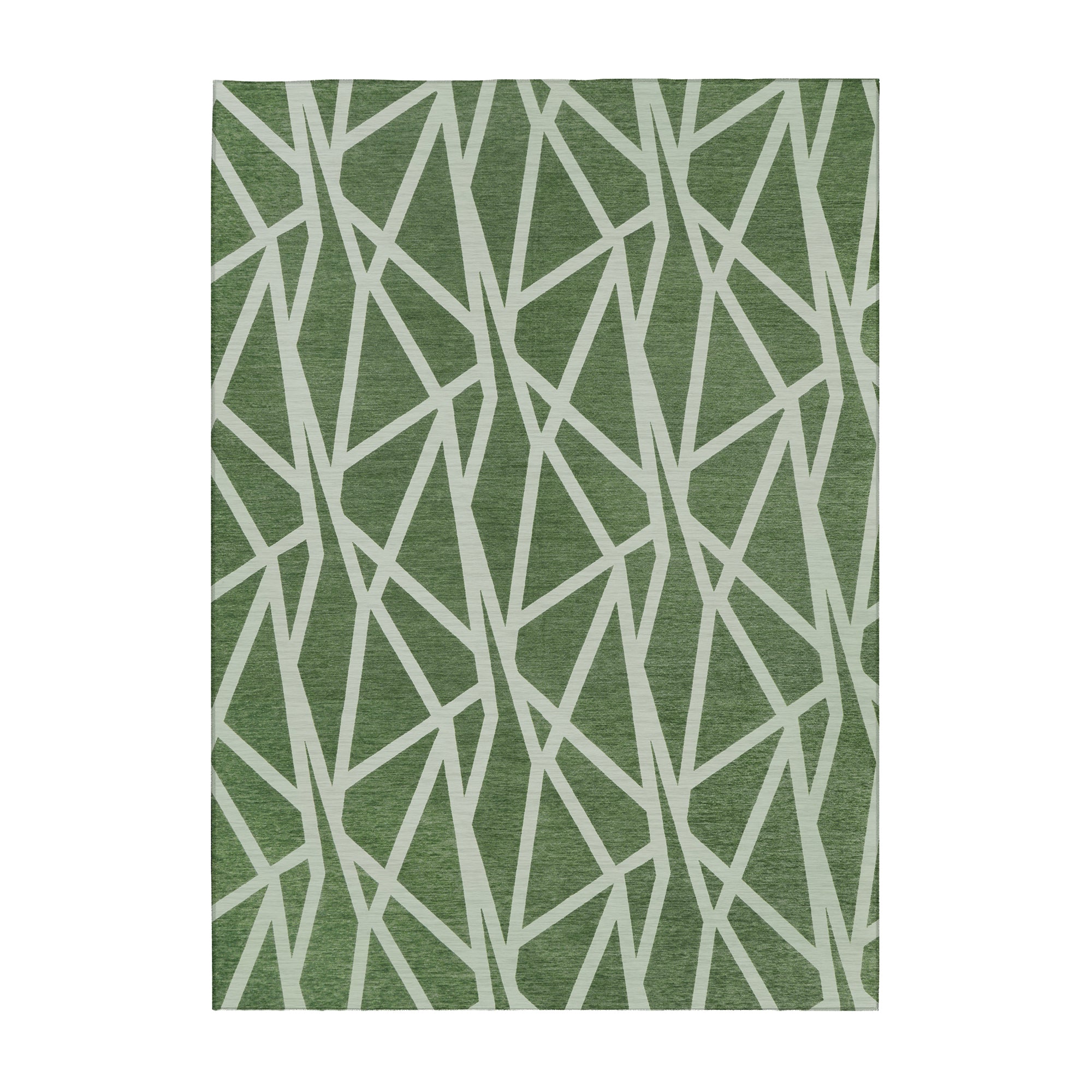 Intersections Juniper Green Washable Rug