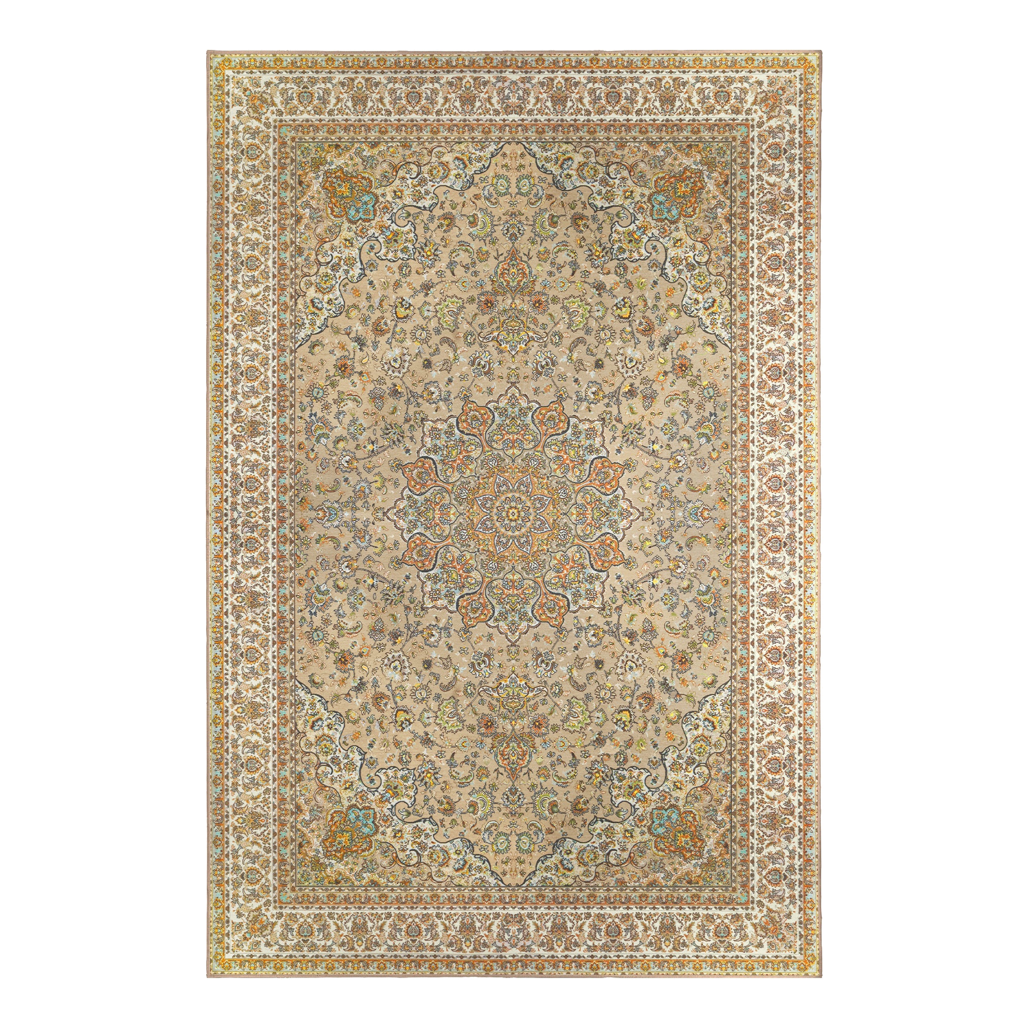 Kenya Beige Washable Rug