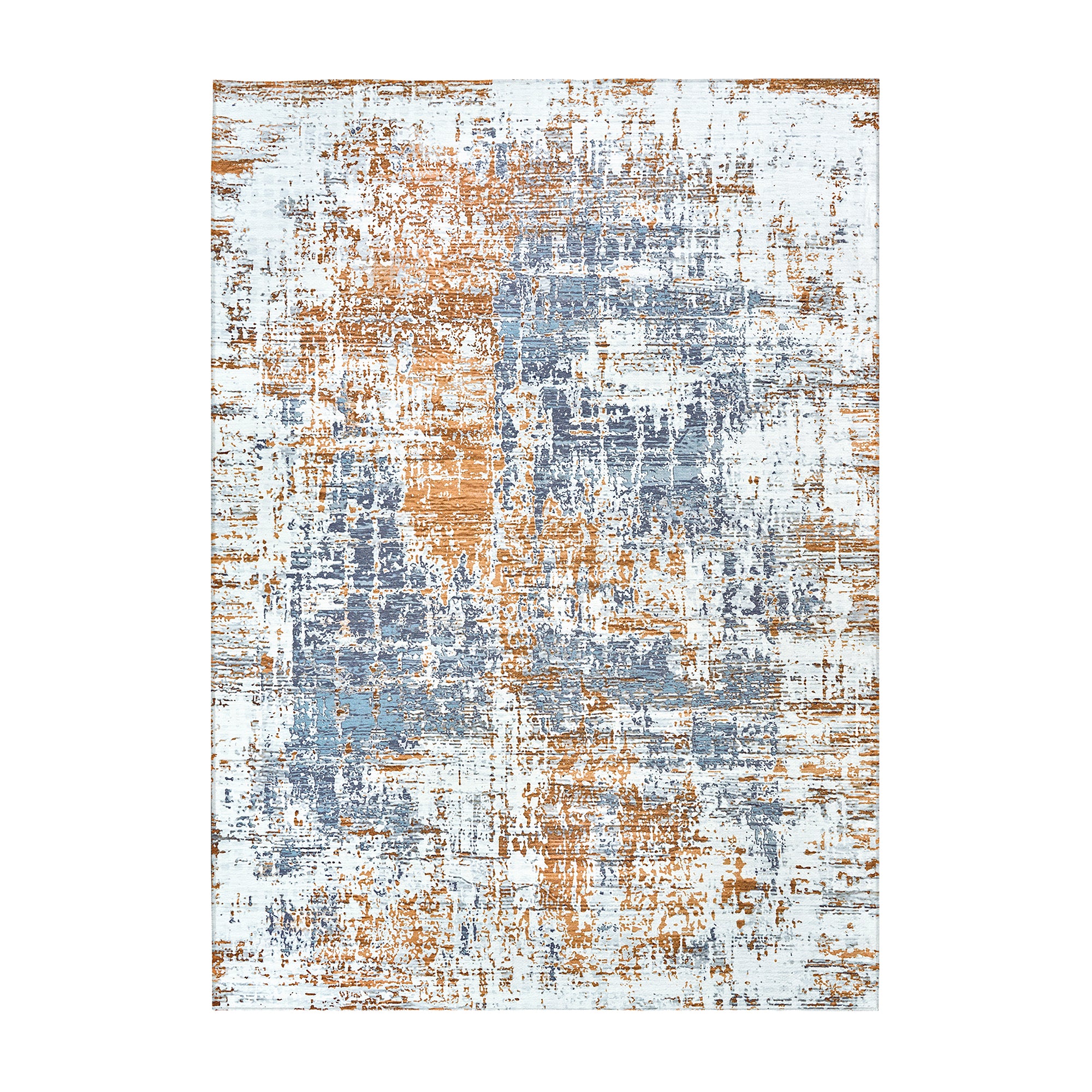 Aurora Abstract Multicolor Kitchen Washable Rug