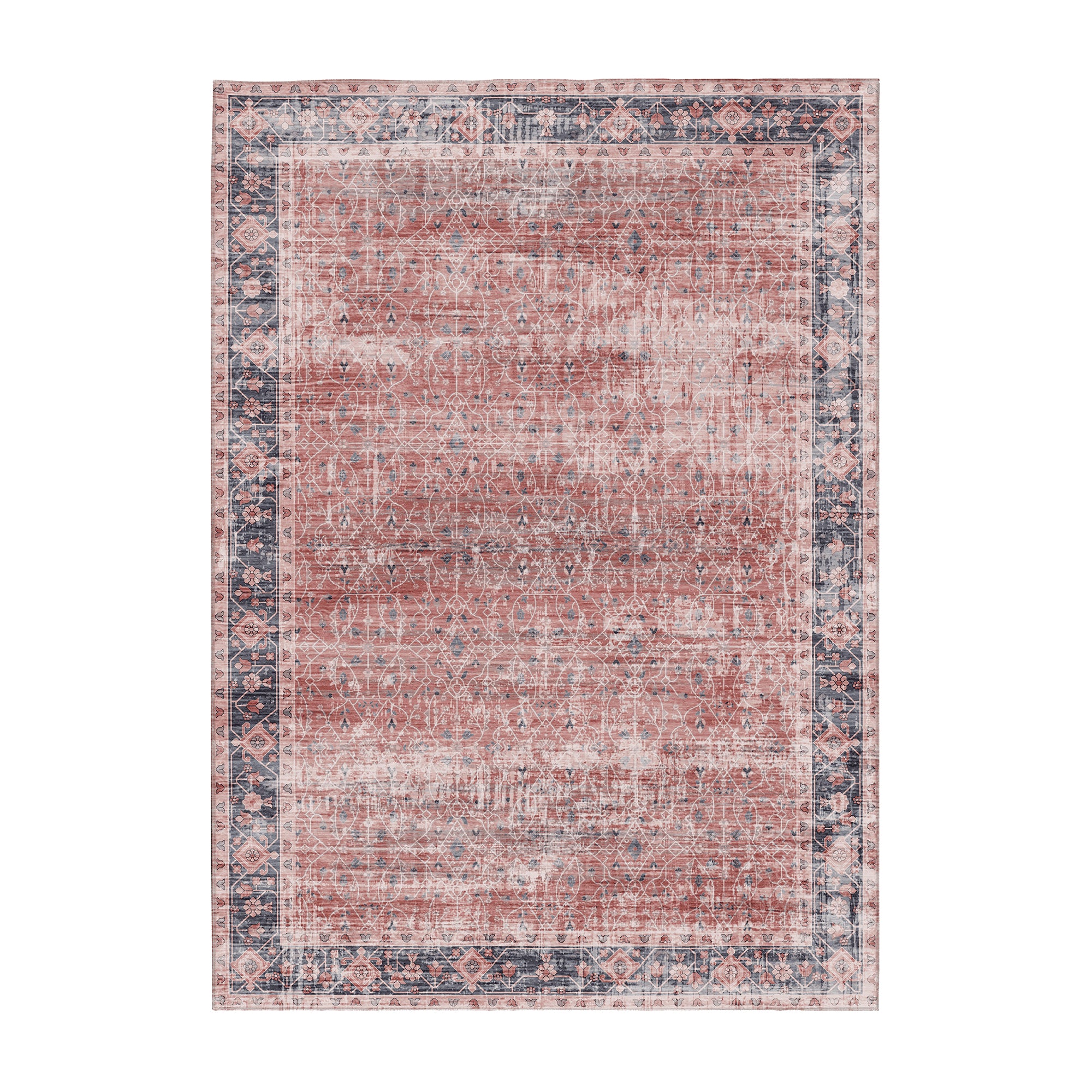 Sylvan Moor Garnet Machine Washable Rug