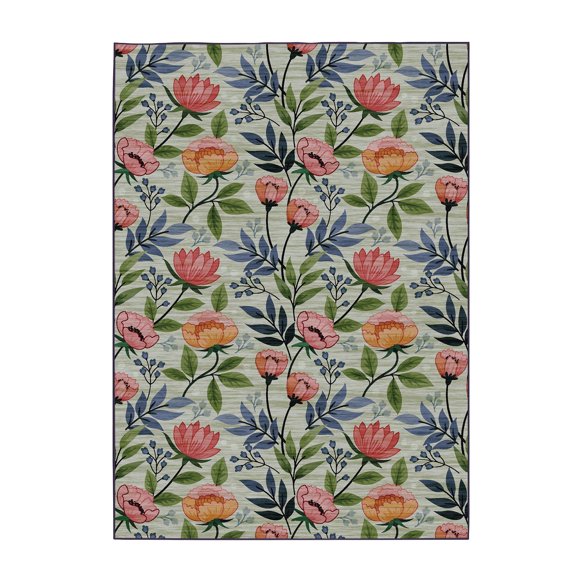 Marisol Gardenia Dining Room Machine Washable Rug