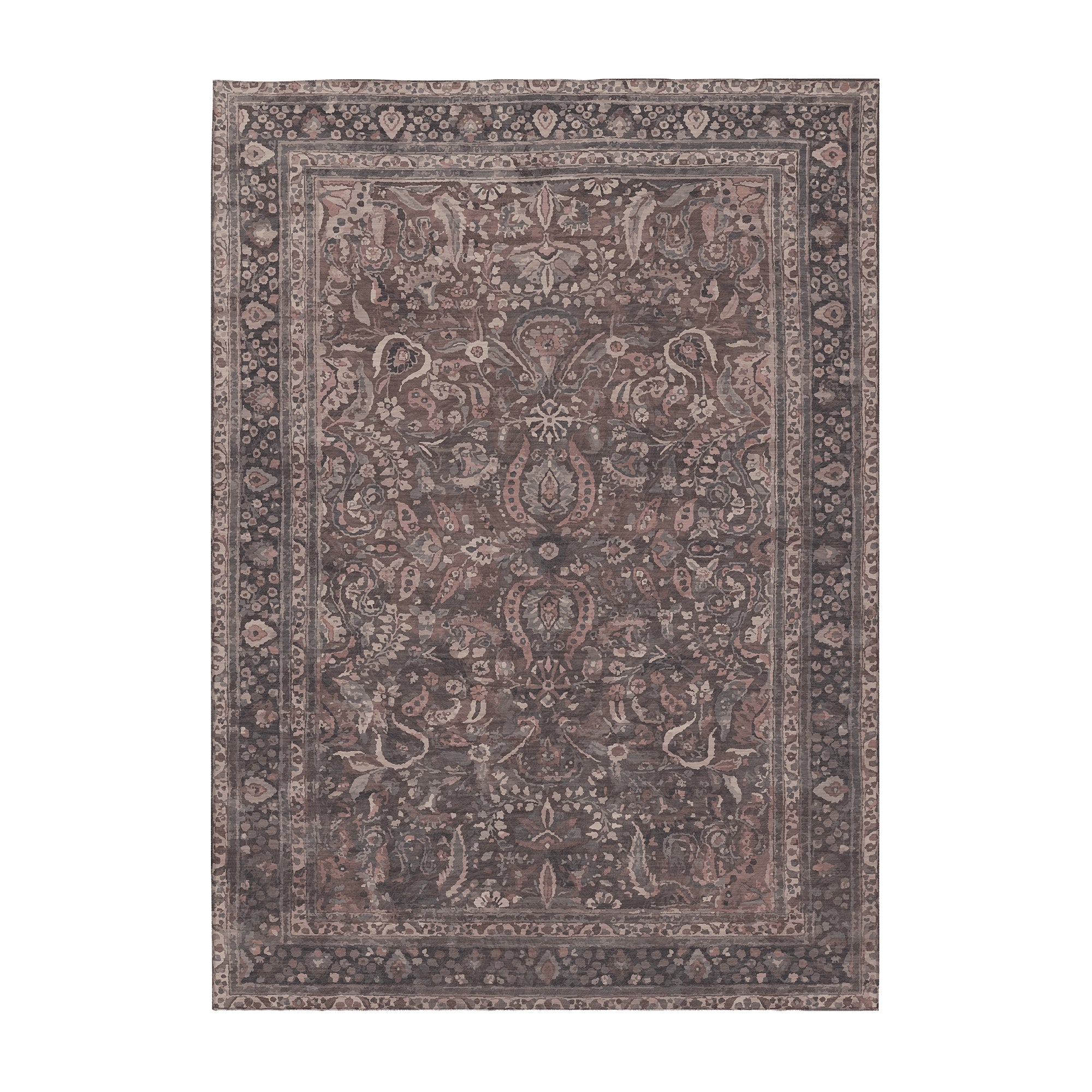Oriana Ember Machine Washable Rug