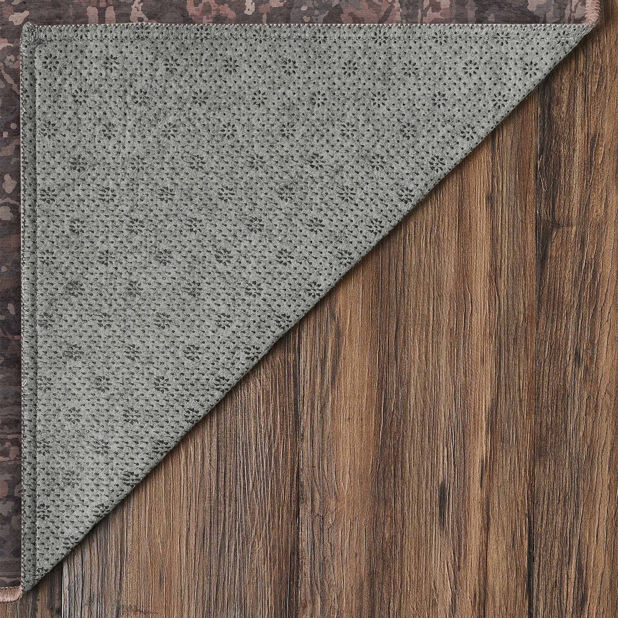 Oriana Ember Bathroom Machine Washable Rug