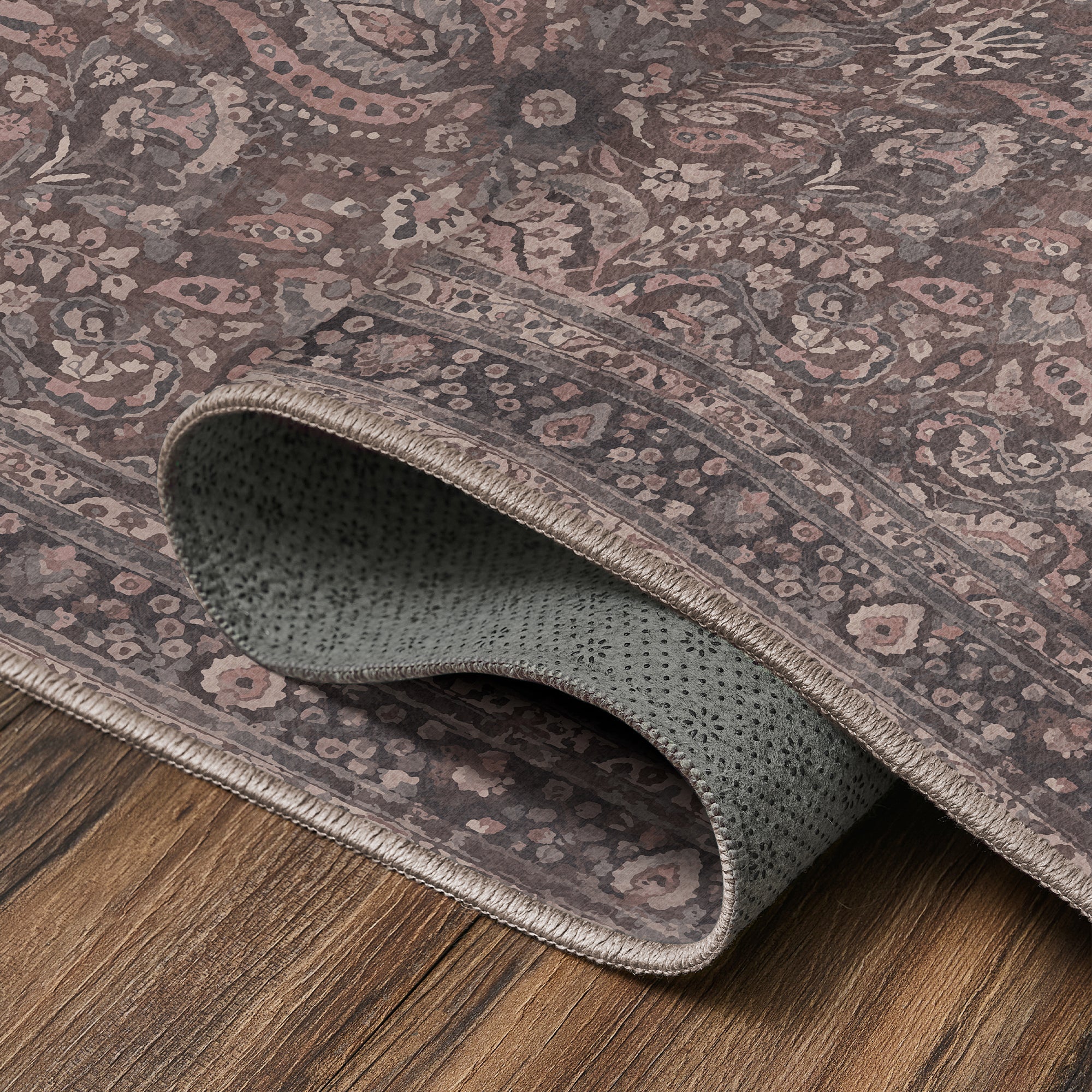 Oriana Ember Kitchen Machine Washable Rug