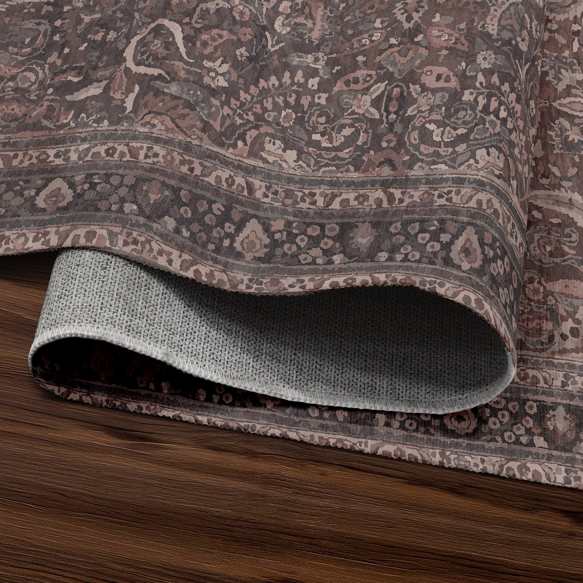 Oriana Ember Machine Washable Rug