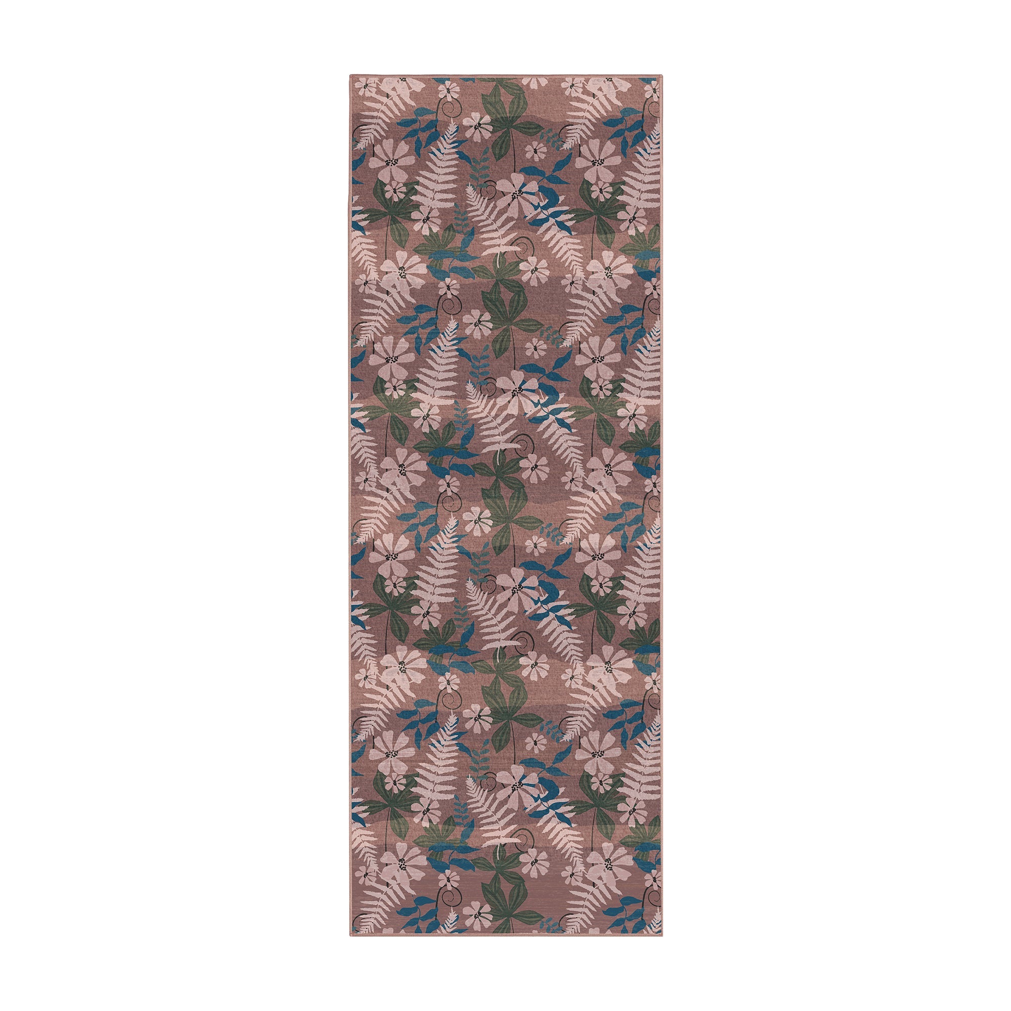 Florentina Bloom Bathroom Machine Washable Rug