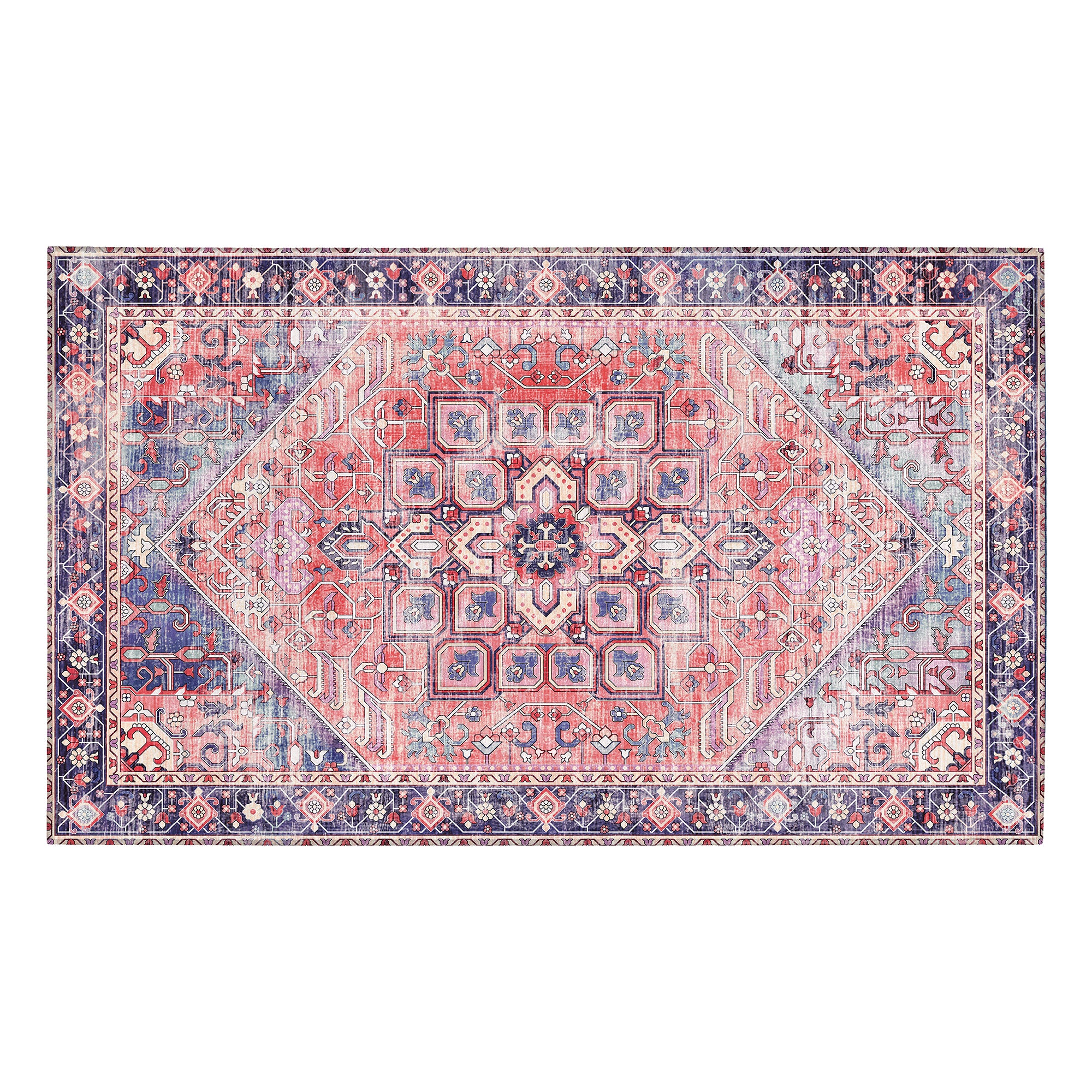Seraphina Multicolor Machine Washable Rug