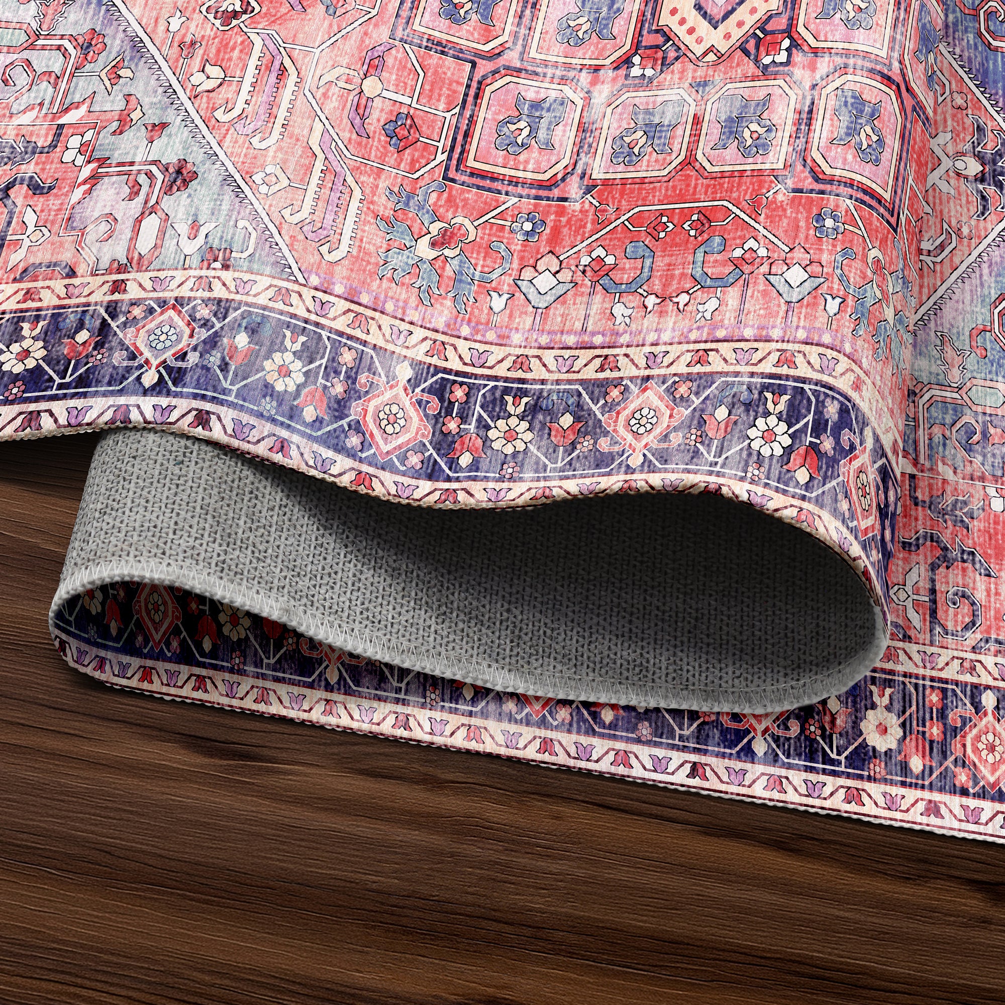 Seraphina Multicolor Machine Washable Rug