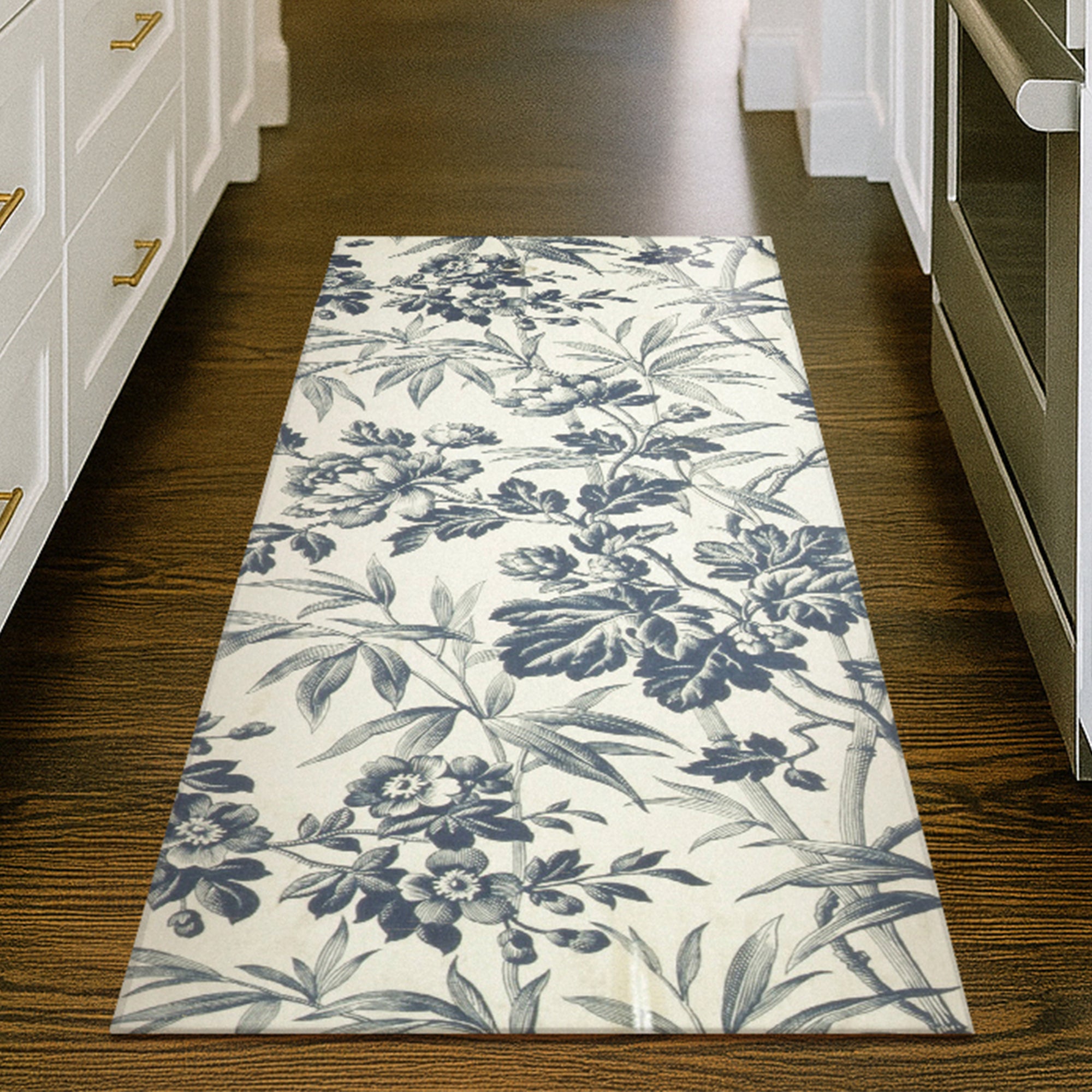 Daphne Floral Machine Washable Rug