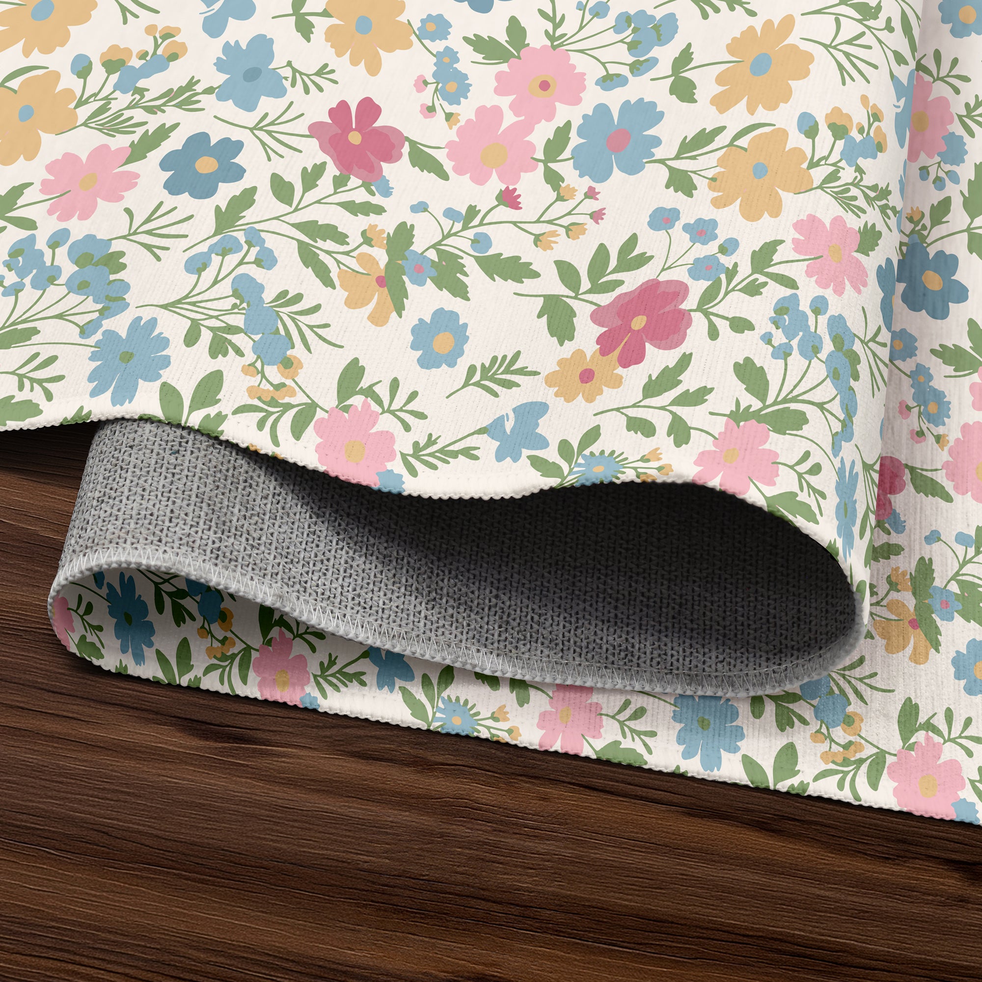 Eliza Floral Multicolor Machine Washable Rug