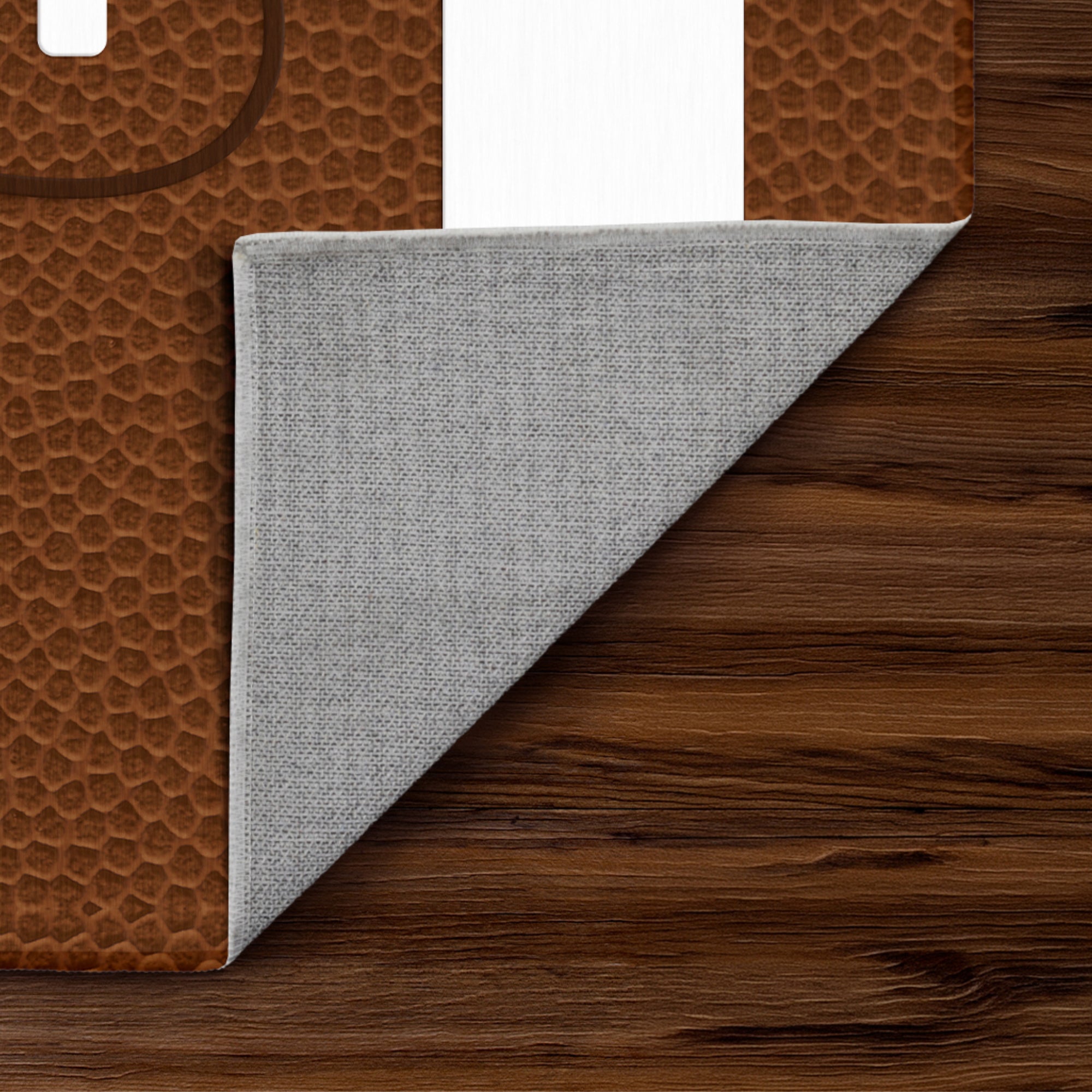 Football Machine Washable Rug