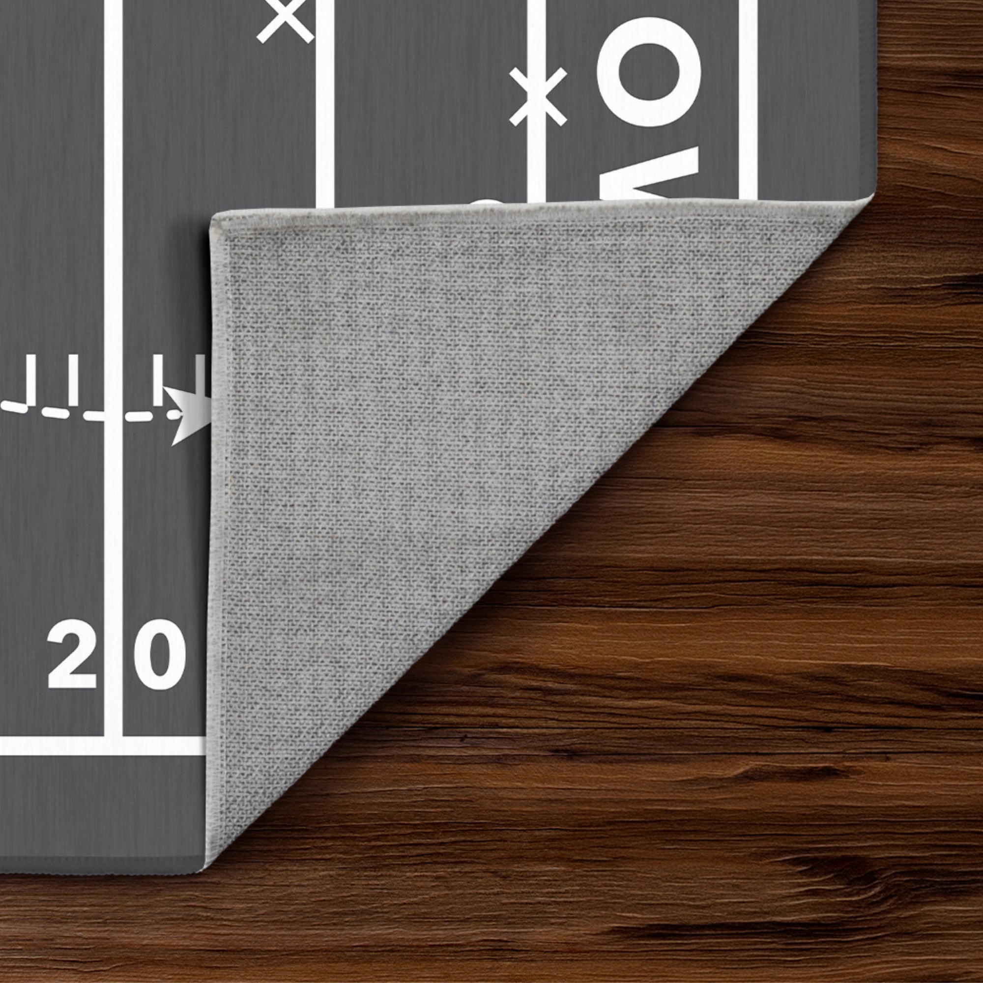 Football Touchdown Playbook Machine Washable Rug