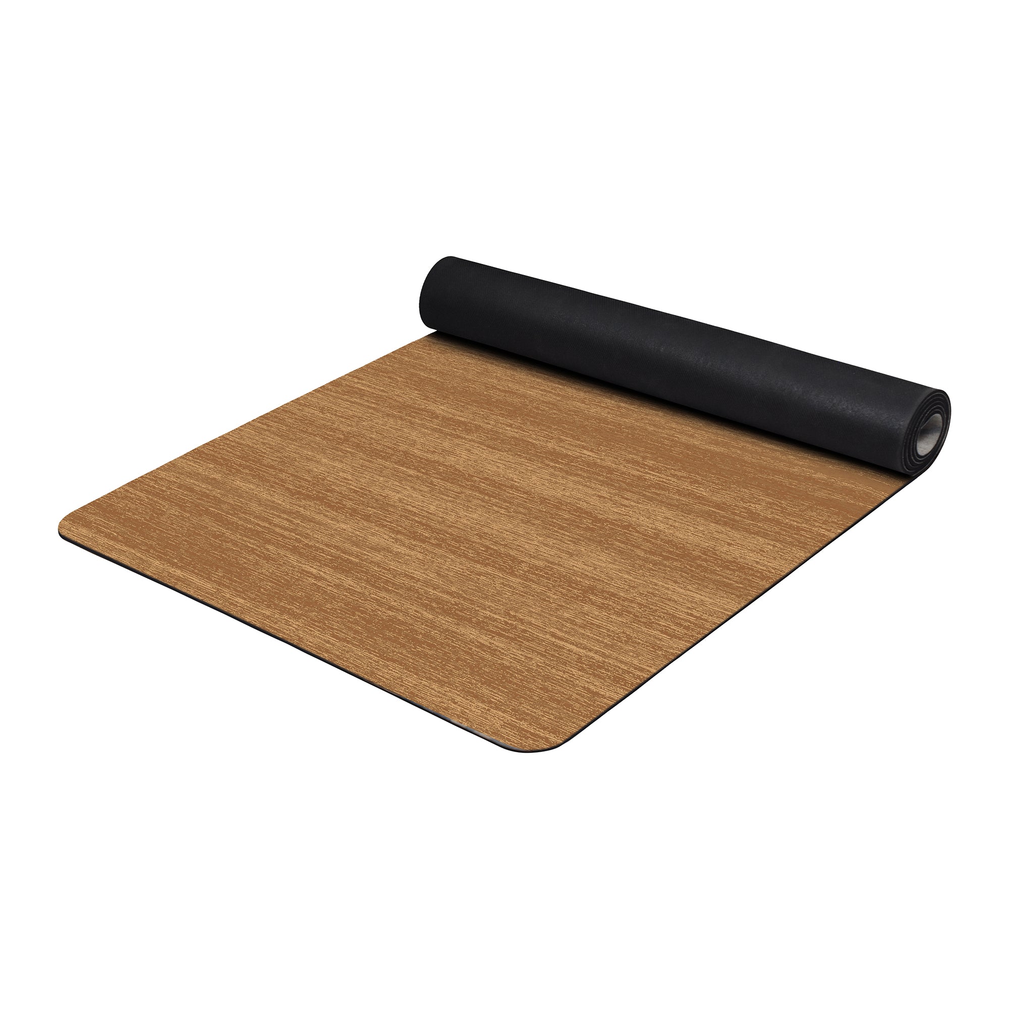 Solid camel washable anti fatigue yoga mat non slip 28x72 fitness mat brown comfort mat for home gym standing desk and exercise