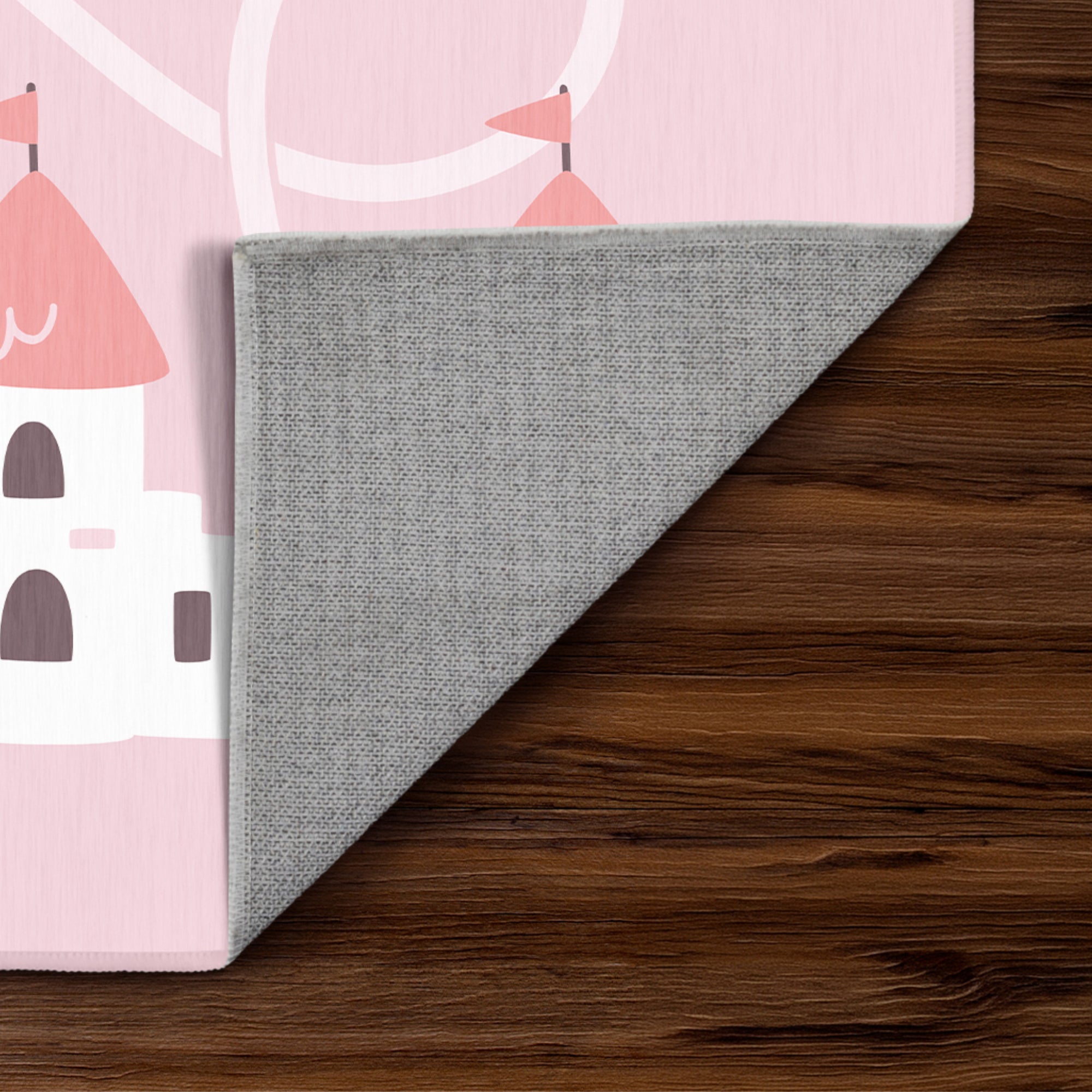 Fairy Tale Land Machine Washable Rug