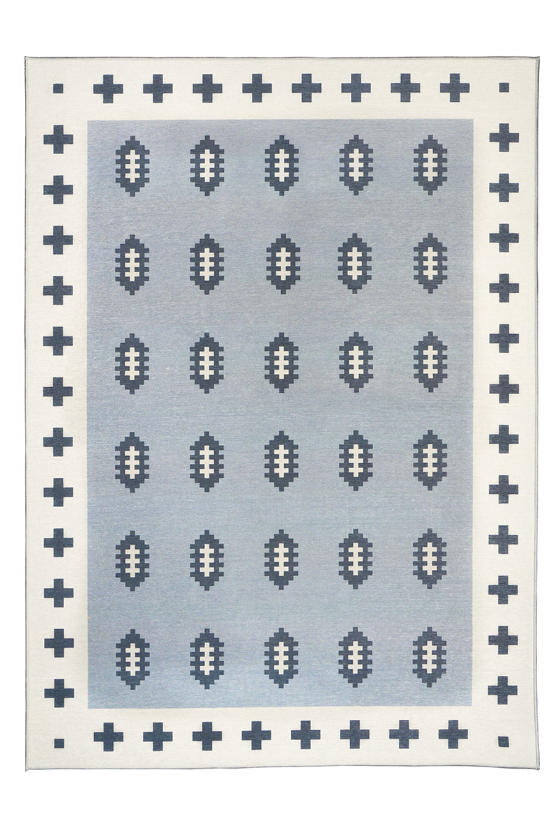 My Magic Carpet Nordic Weave Cool Grey Washable Rug 3'x5