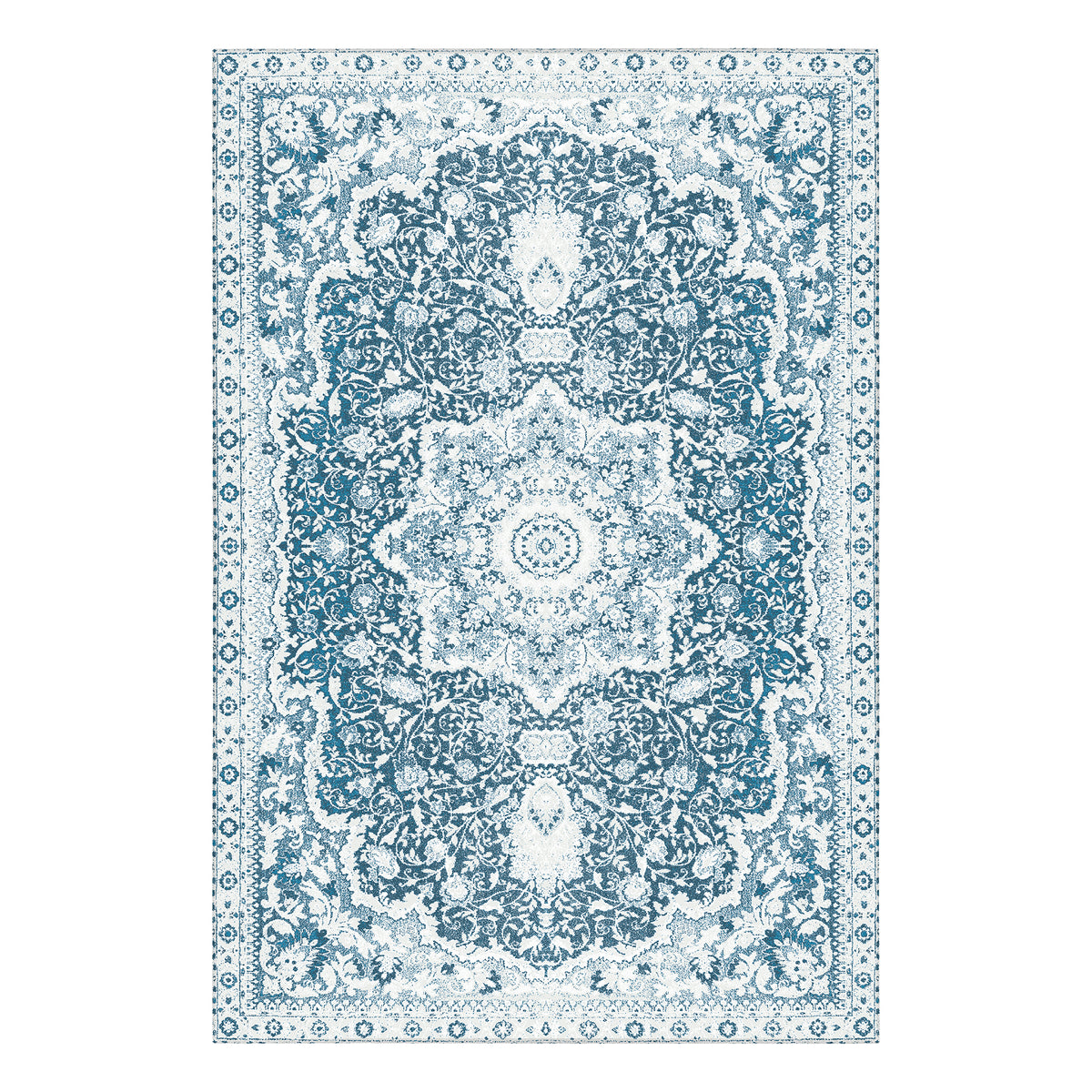 Parviz Blue Washable Rug