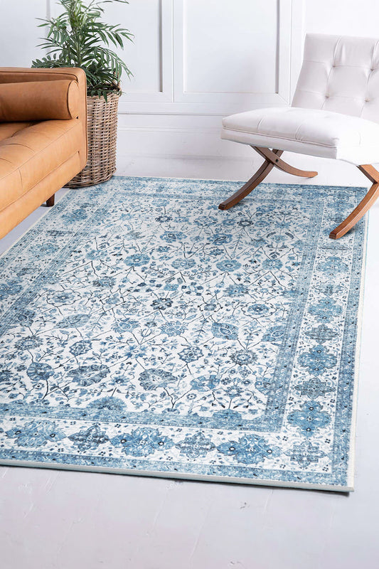 High-Quality Washable Floral Rugs