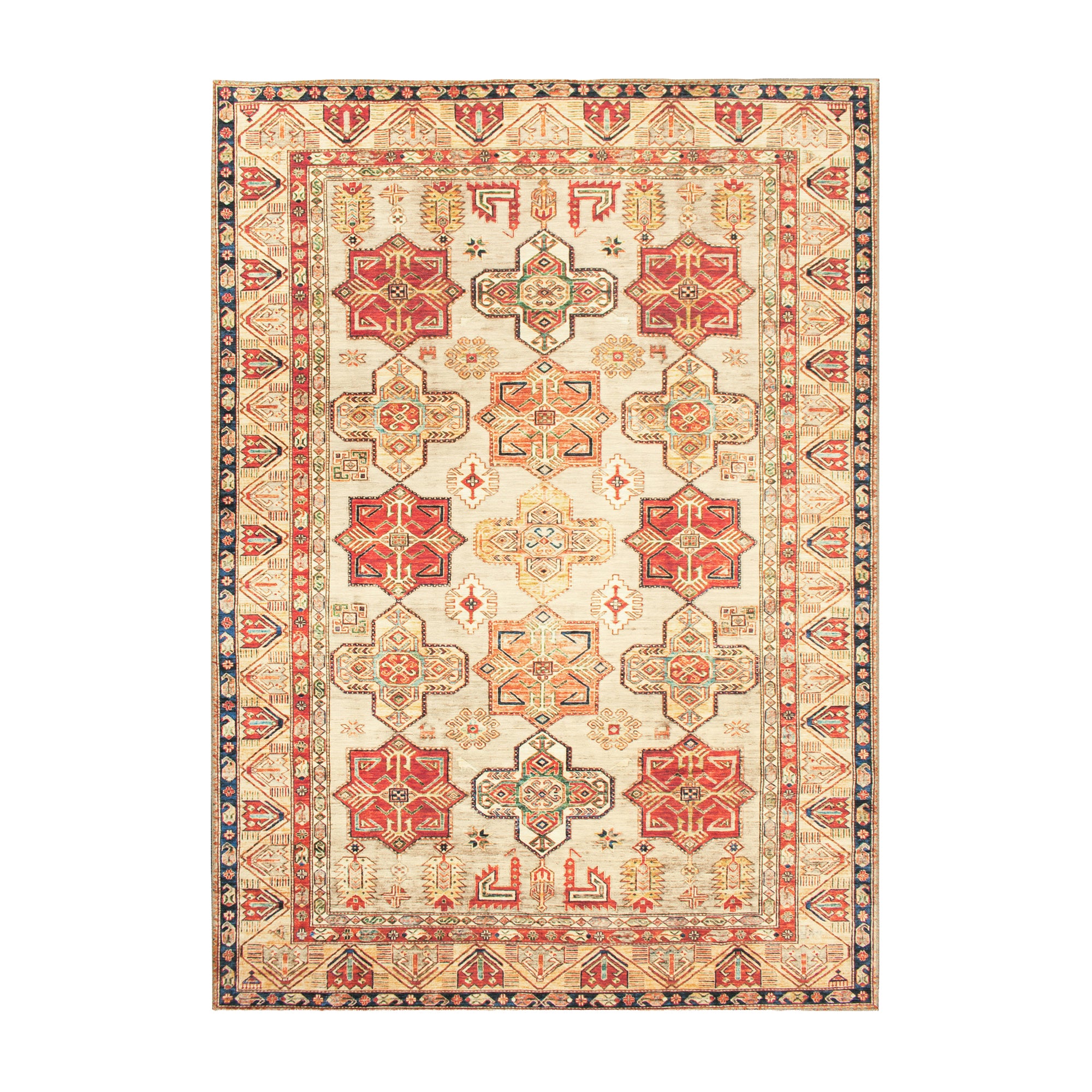 Ottoman Natural Kitchen Washable Rug
