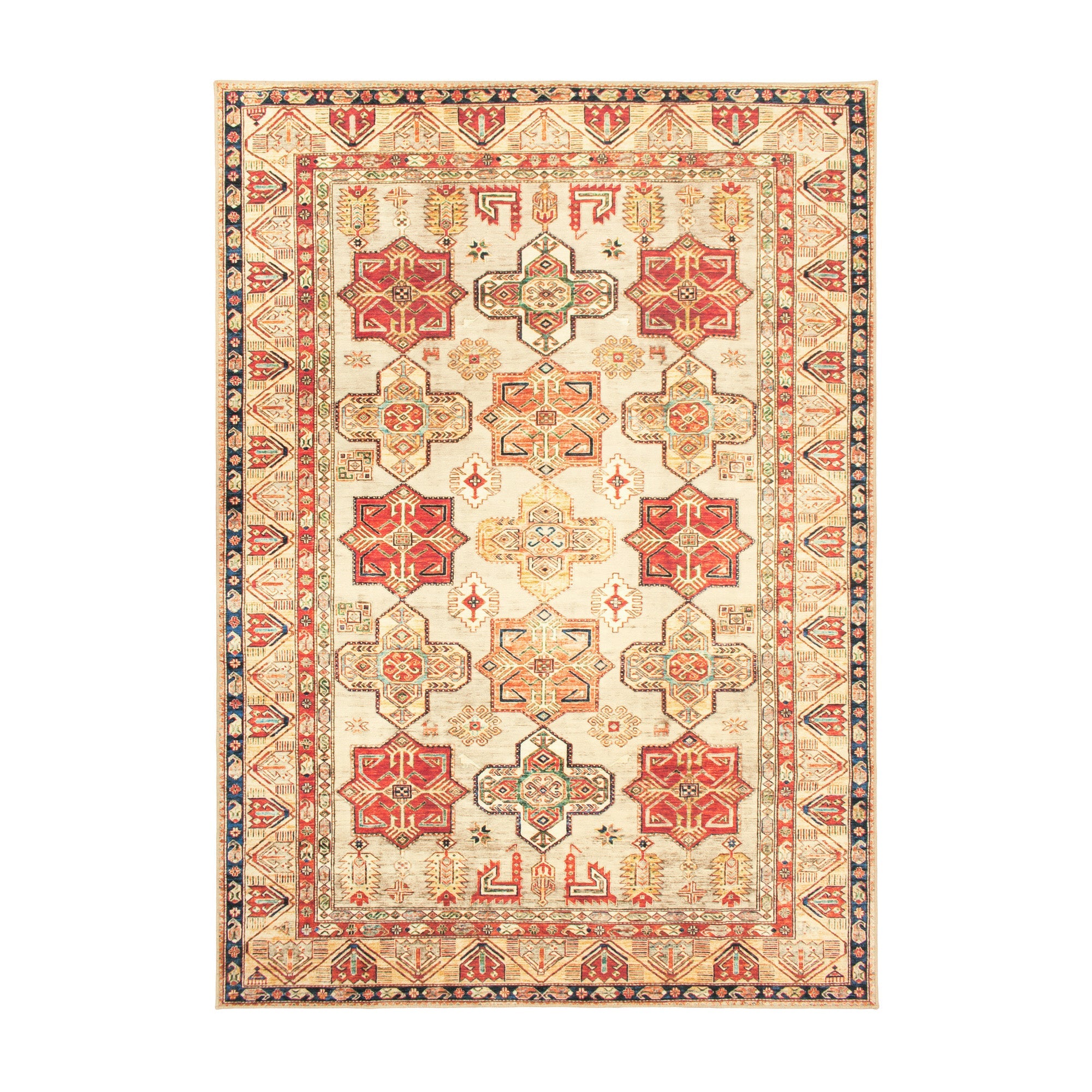 Ottoman Natural Bedroom Washble Rug