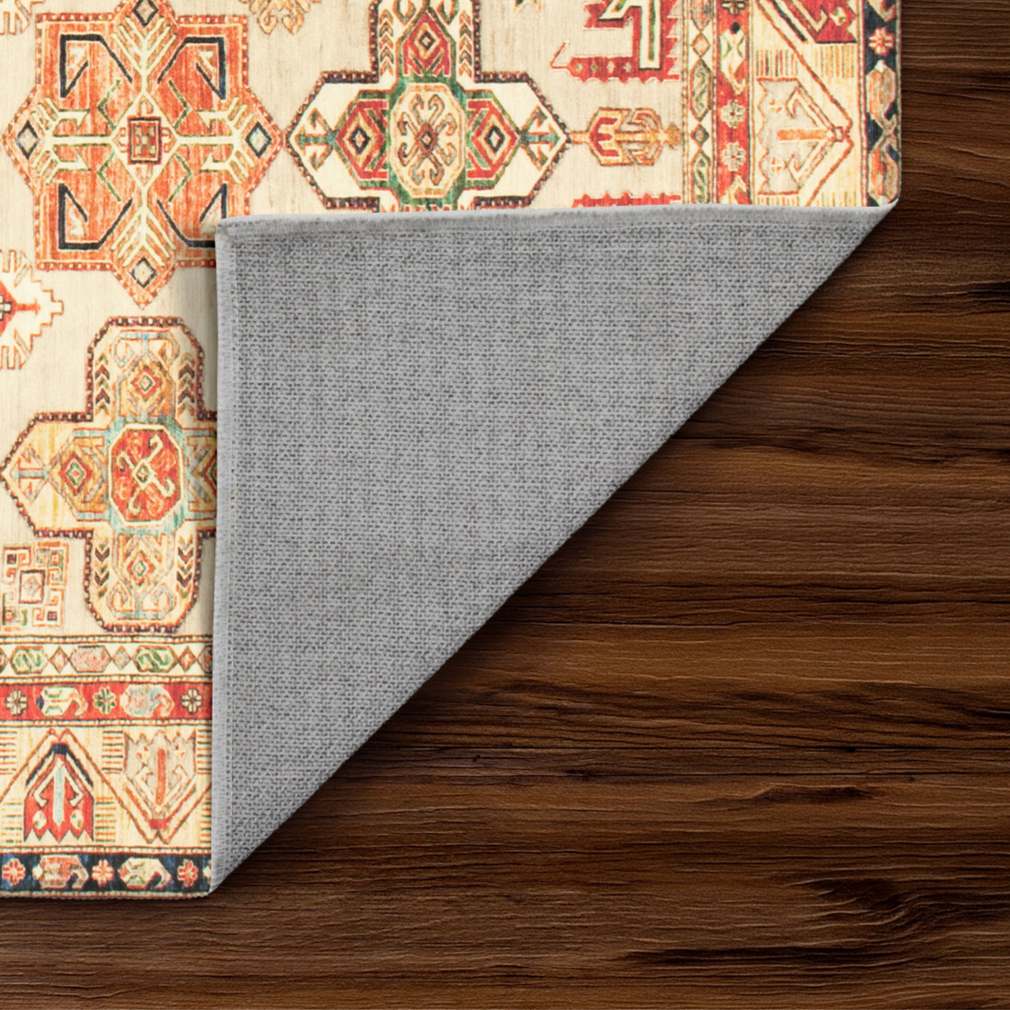 Ottoman Natural Kitchen Washable Rug