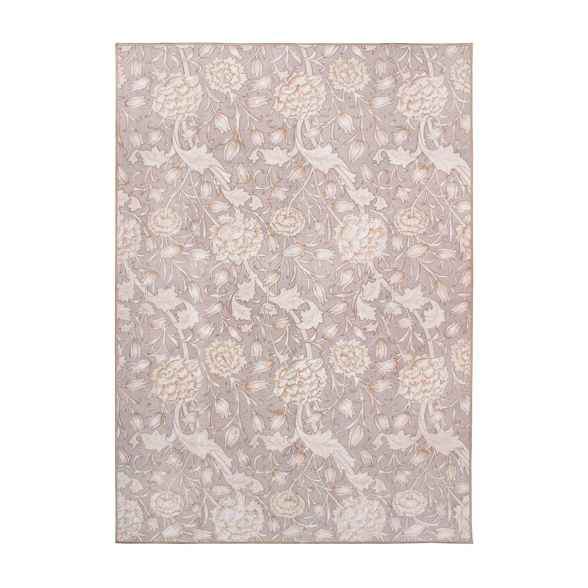 Kalini Floral Natural Washable Rug