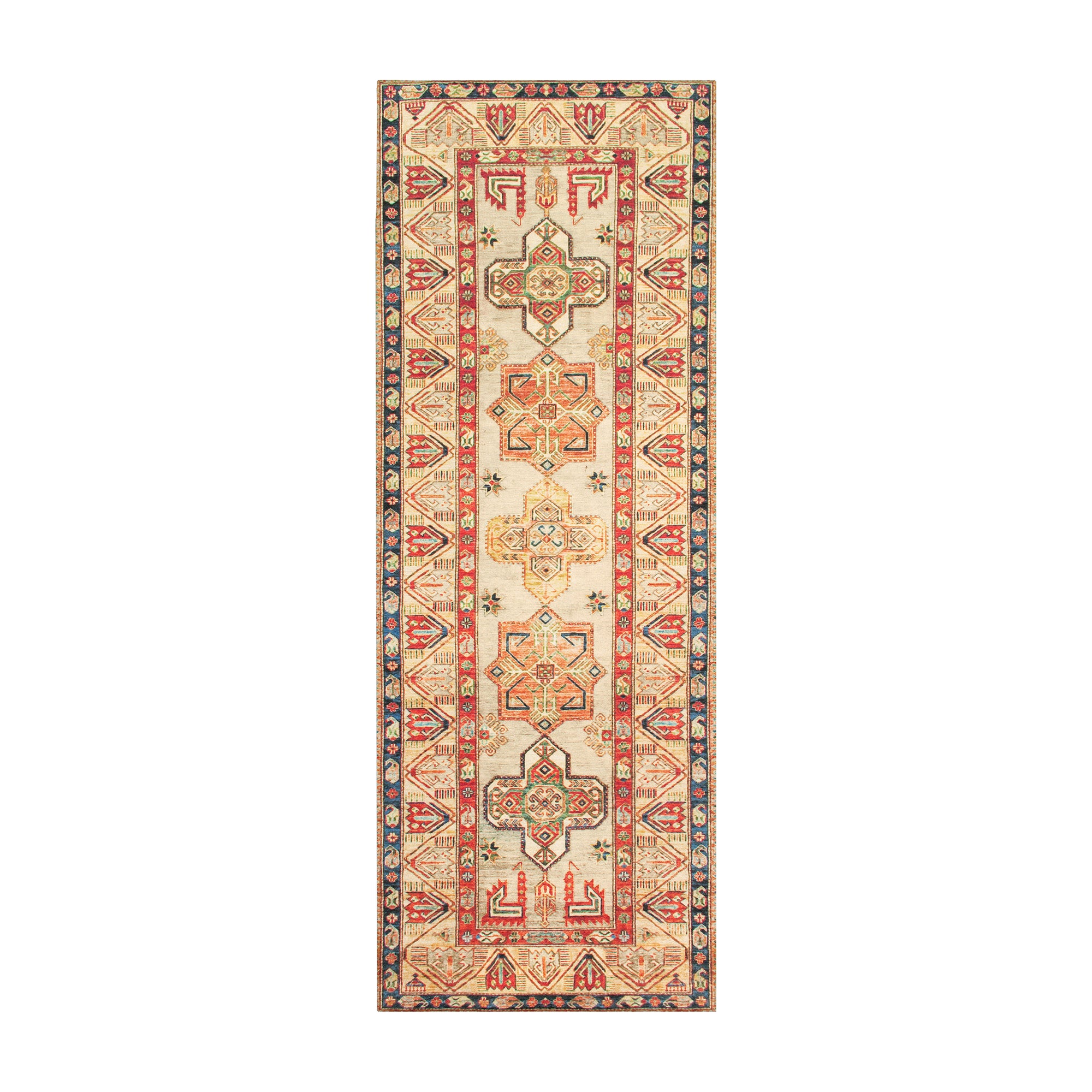 Ottoman Natural Kitchen Washable Rug