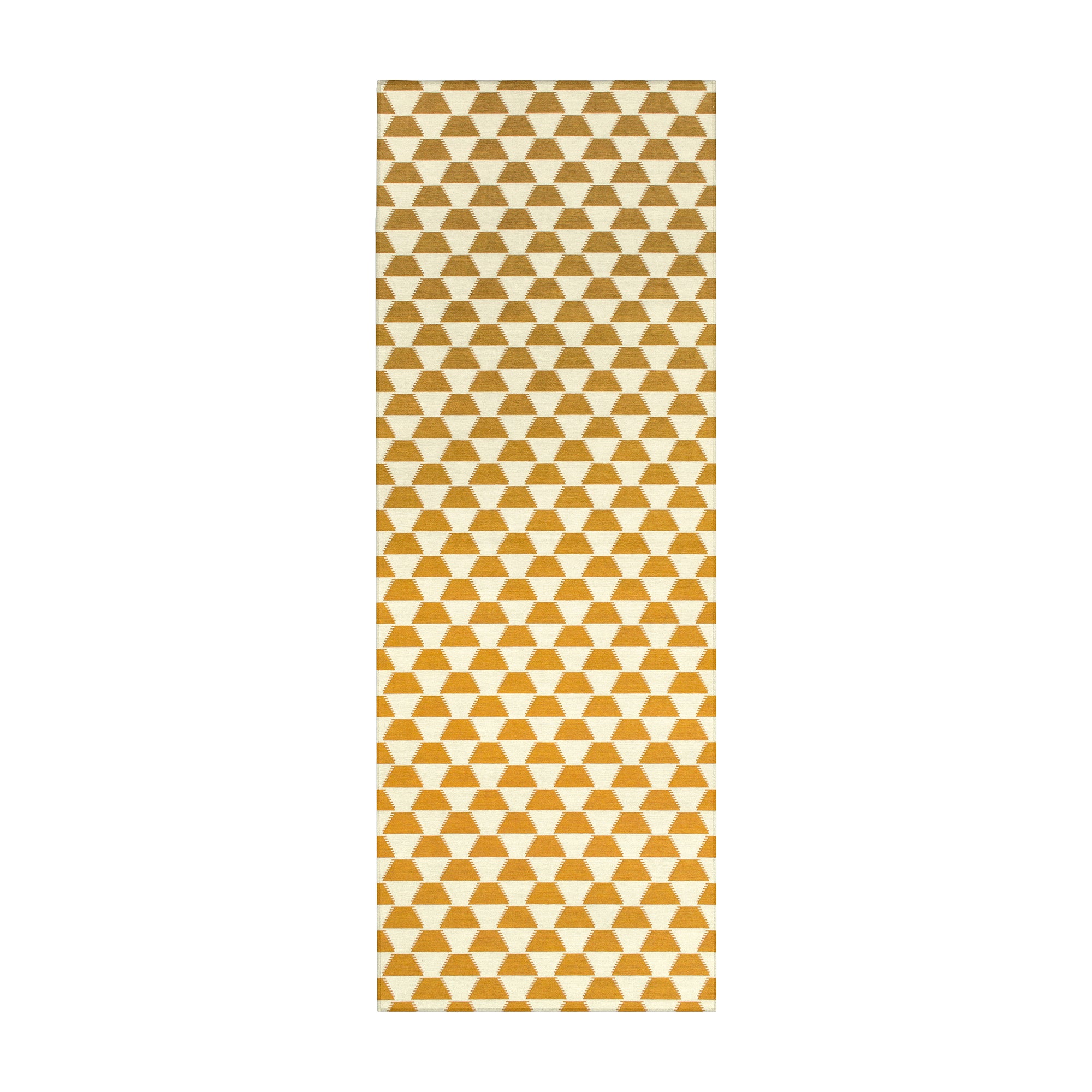 Yanis Yellow Gold Bedroom Washable Rug