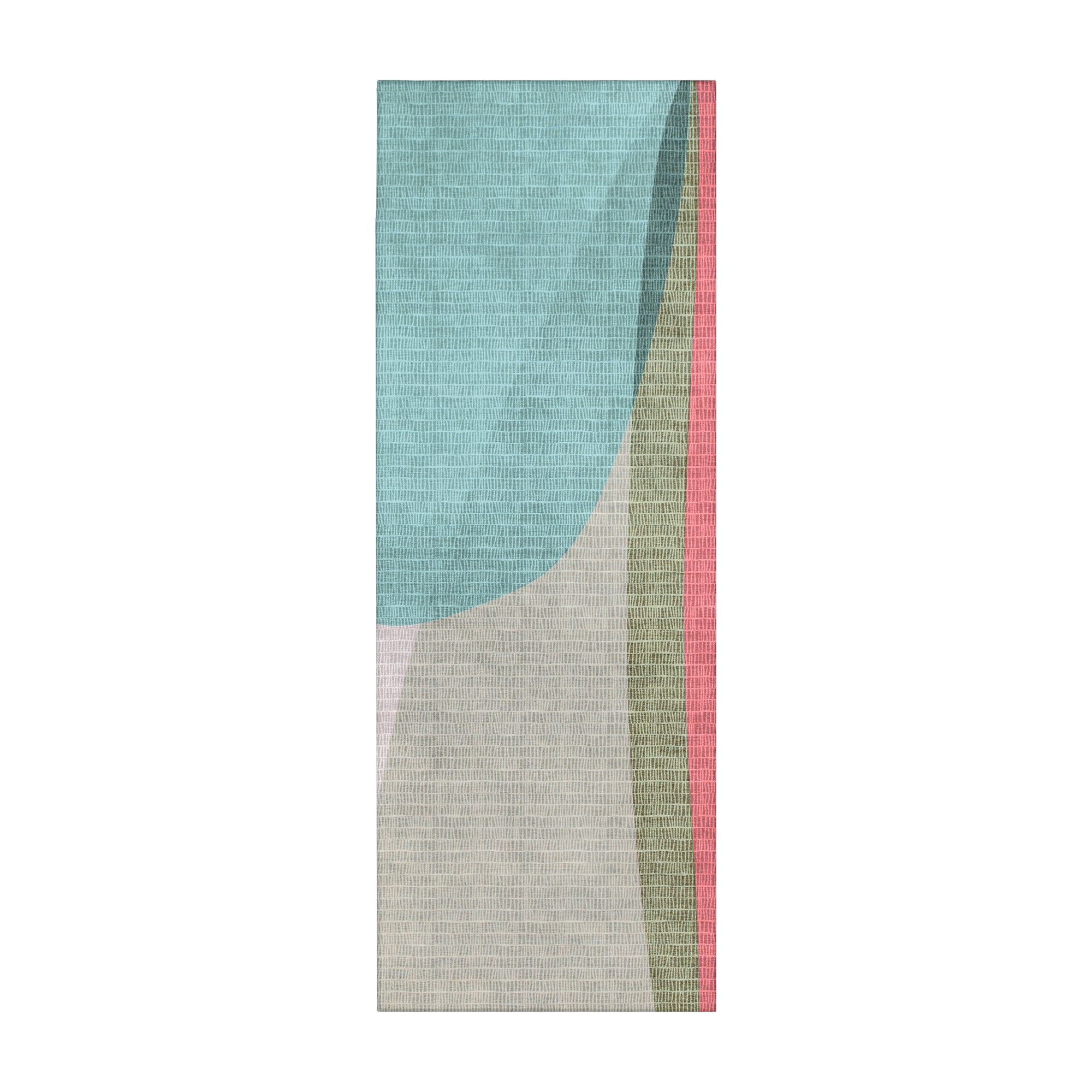 Cove Green Bedroom Washable Rug