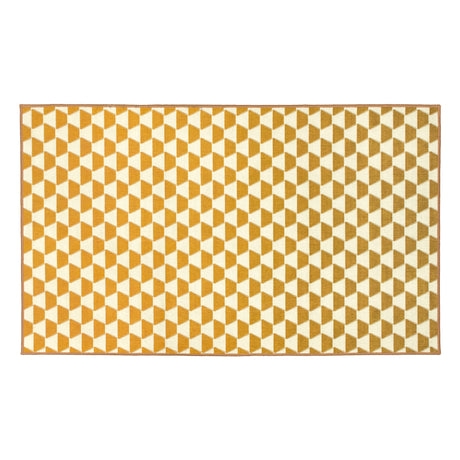 Yanis Yellow Gold Washable Rug