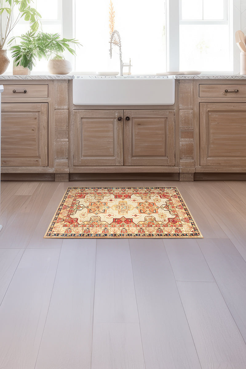 Ottoman Natural Washable Rug