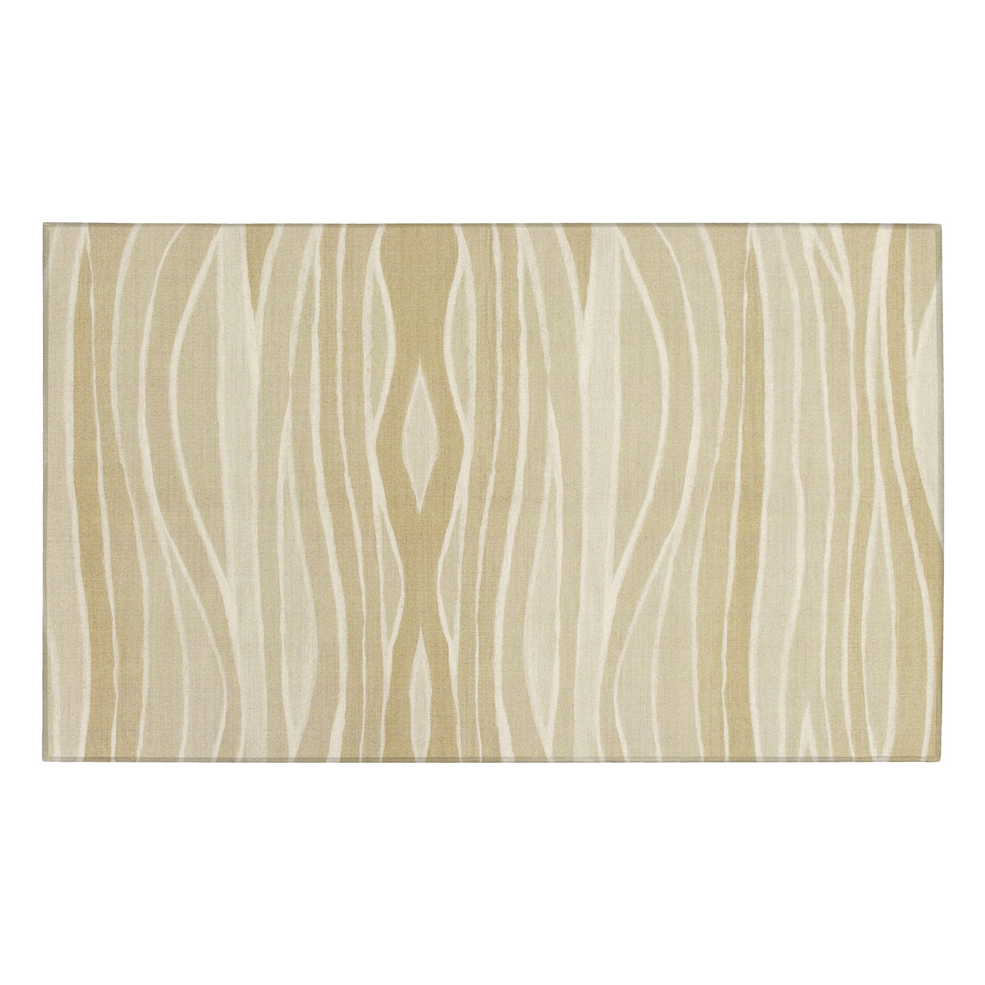 Waves Natural Washable Rug