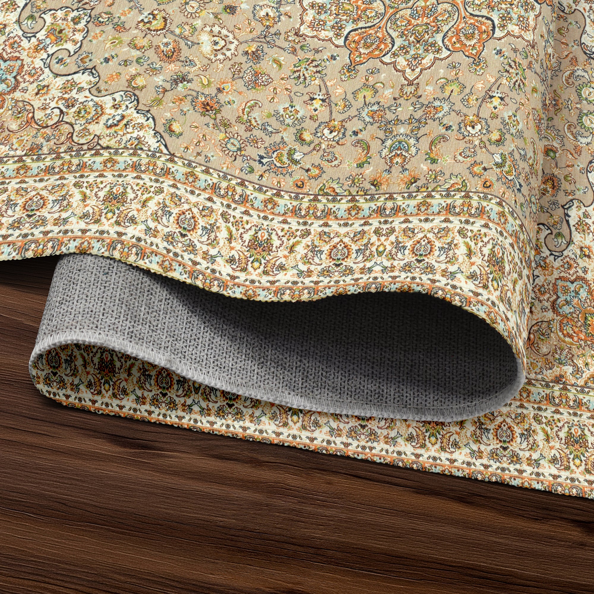 Kenya Beige Washable Rug