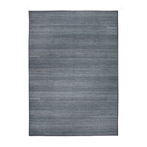 Solid Grey Washable Rug