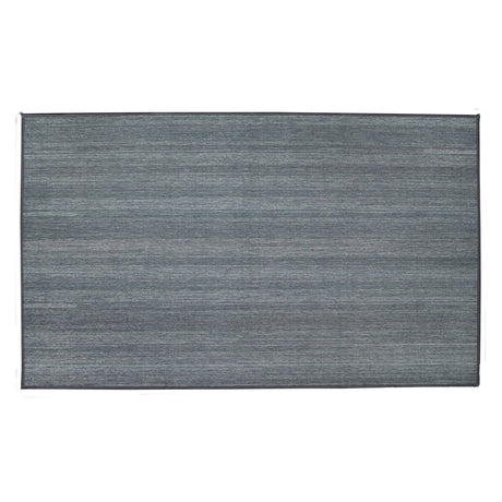 Solid Grey Washable Rug