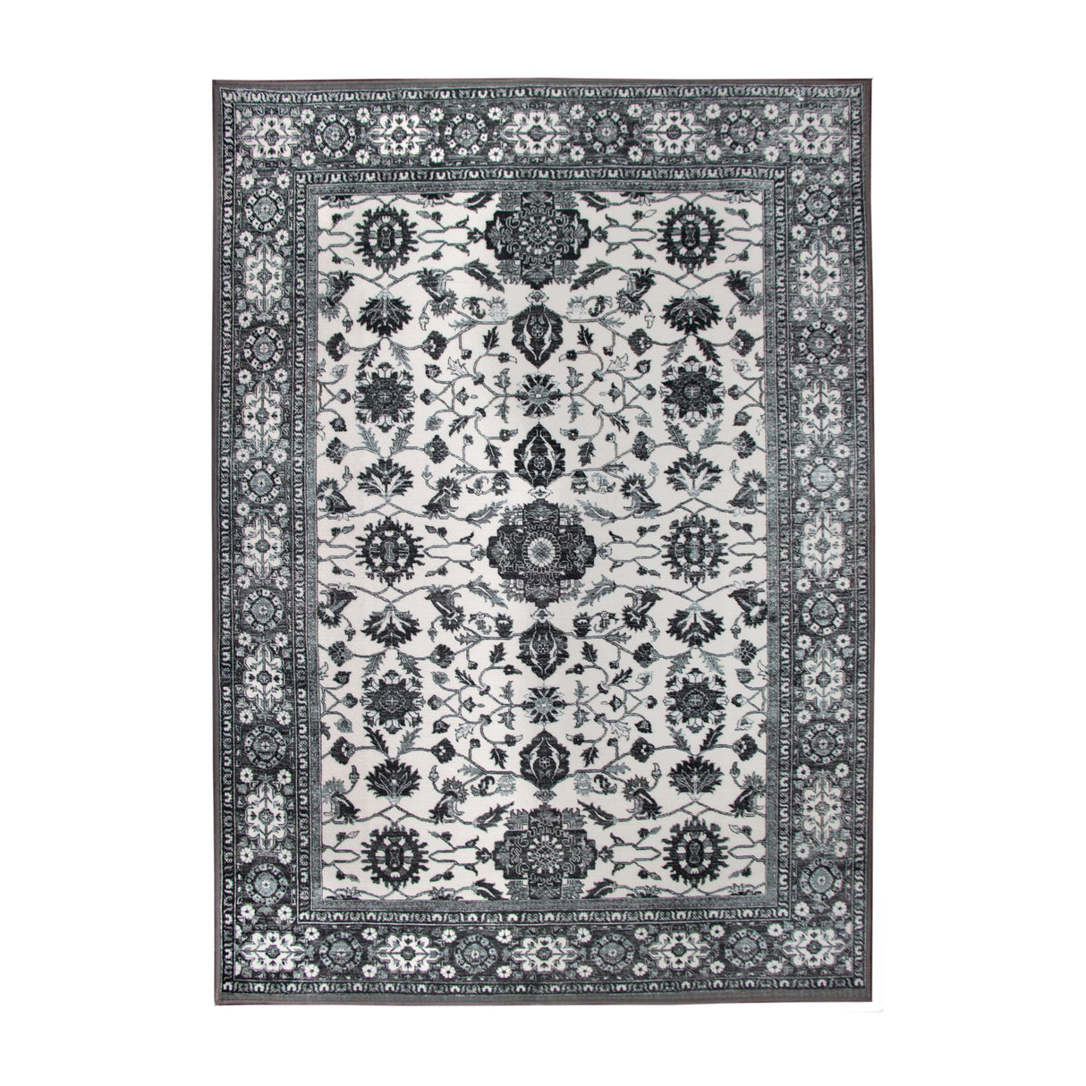 Ramage Grey Washable Rug