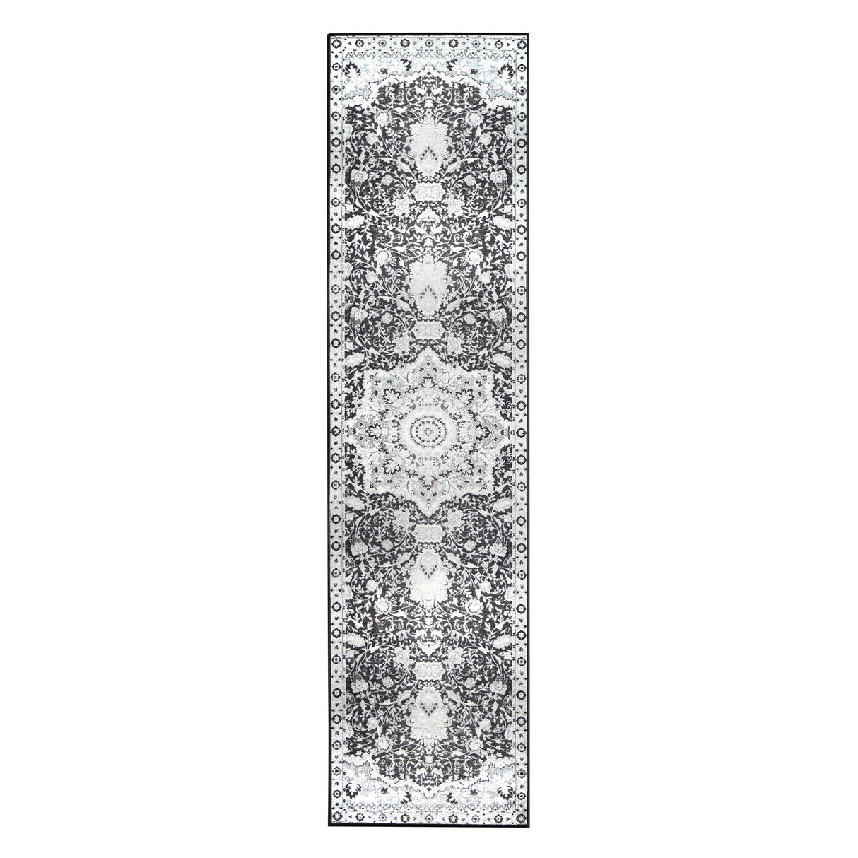 Parviz Grey Washable Rug