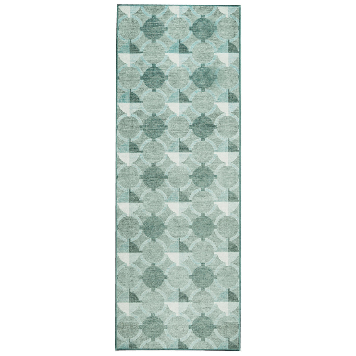 Dula Light Sage Green Washable Rug