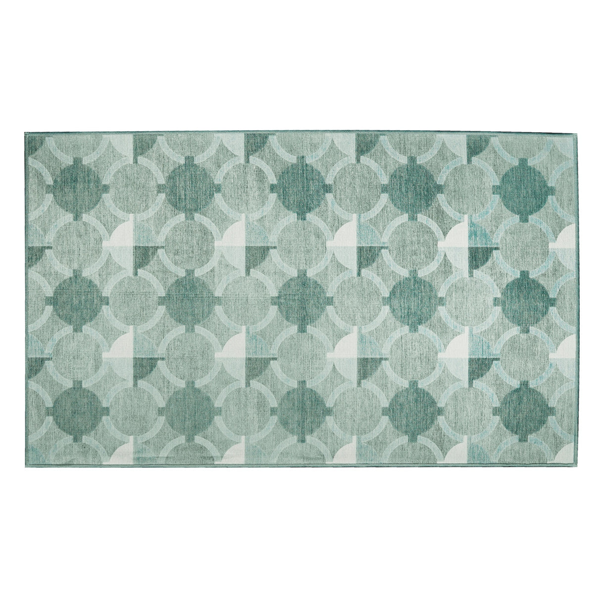 Dula Light Sage Green Washable Rug