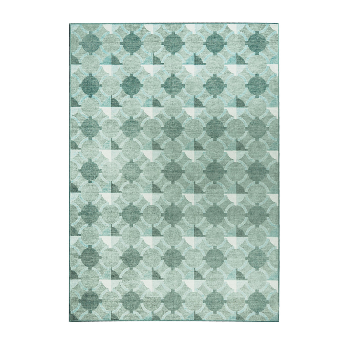 Dula Light Sage Green Washable Rug