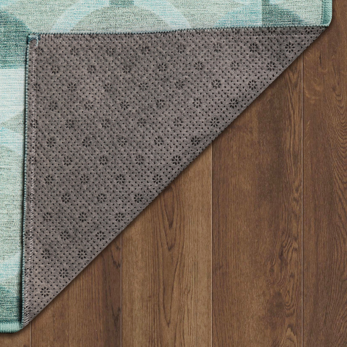 Dula Light Sage Green Washable Rug