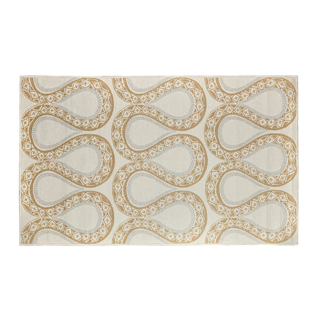 Serpentine Stone Washable Rug